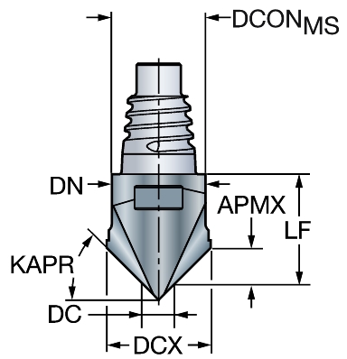 Coro Mill 316 Solid Carbide Head for Stable Multi-Operations milling 316-16SM450-16030P 1730 Carbide Without Coolant Sandvik Coromant Coro Mill 316 Solid Carbide Head for Stable Multi-Operations milling 316-16SM450-16030P 1730 Carbide Without Coolant Sandvik Coromant