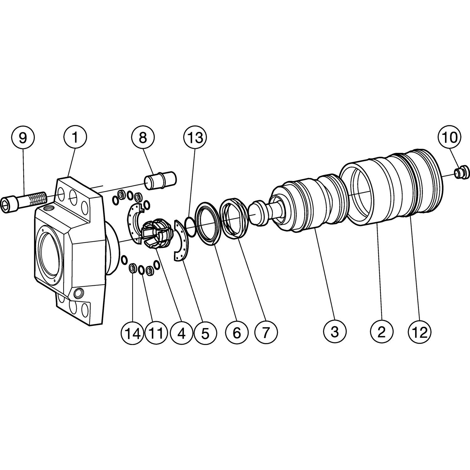C8-NC5210-00050 — Vista explodida