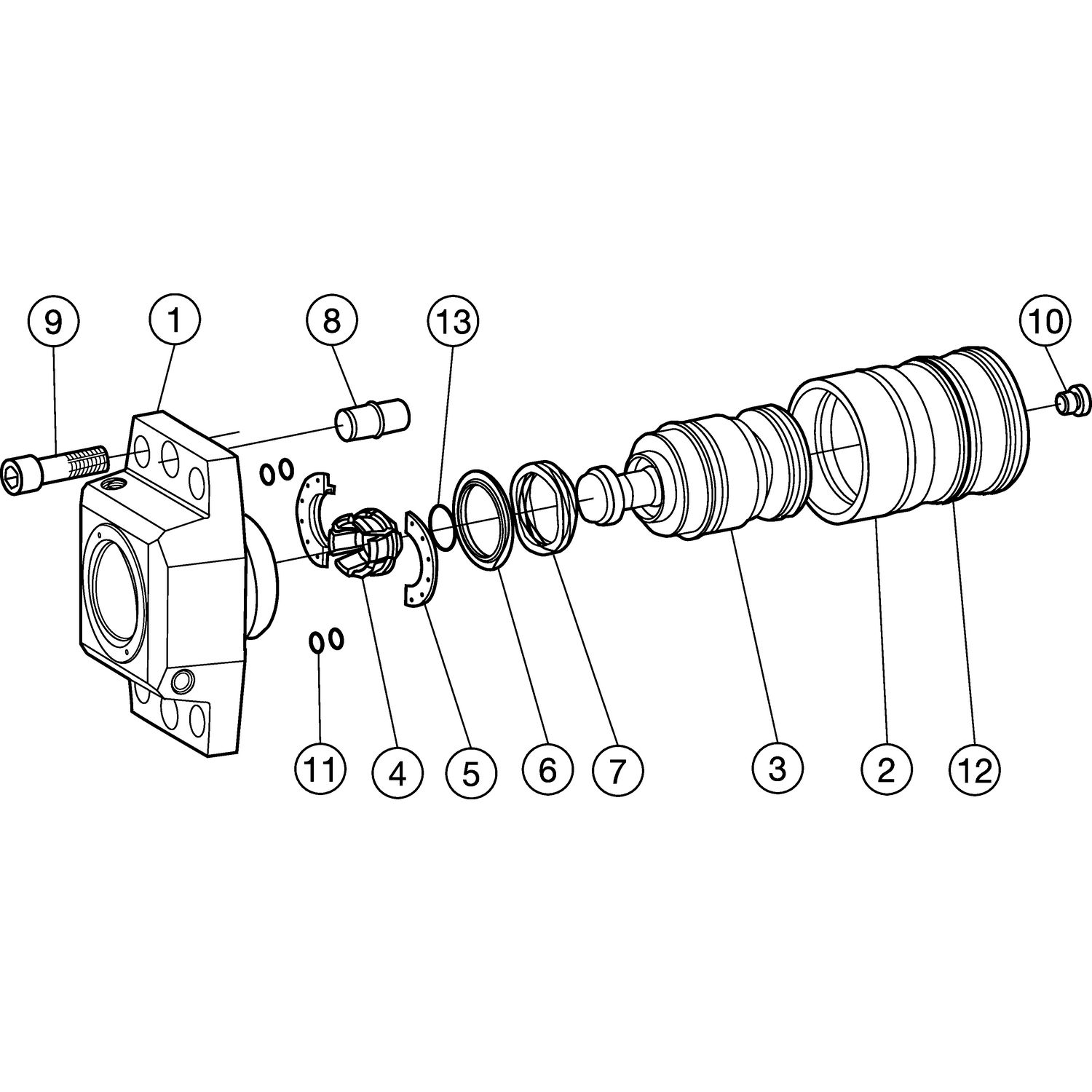 C4-NC5110-00025 — Vista explodida