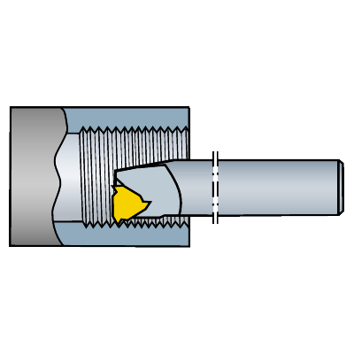 SANDVIK サンドビック ねじ切りホルダ 266LKF-20-22 【559-9172】-