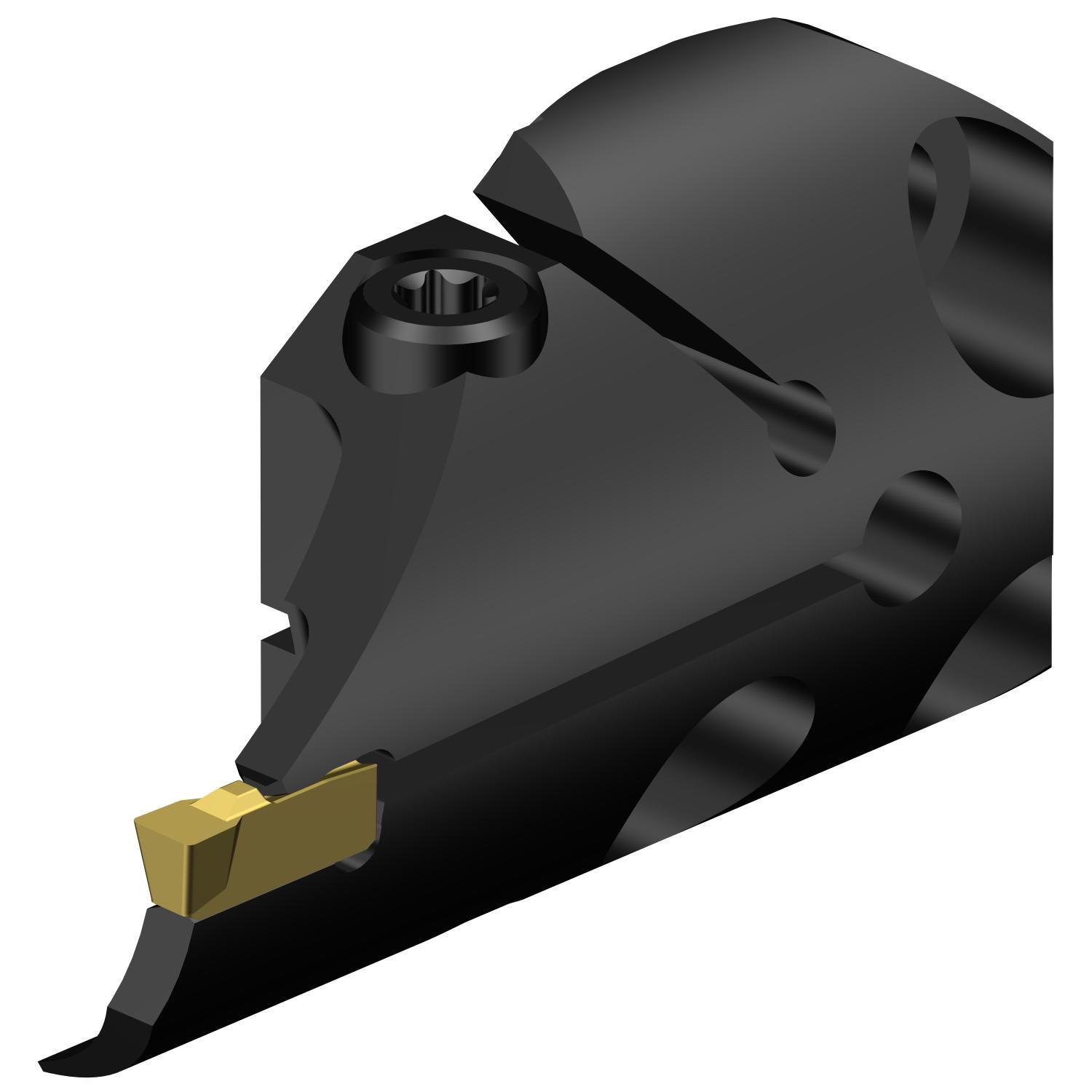 570-32L151.3-024A25 — T-Max® Q-Cut, cabeça para canais frontais