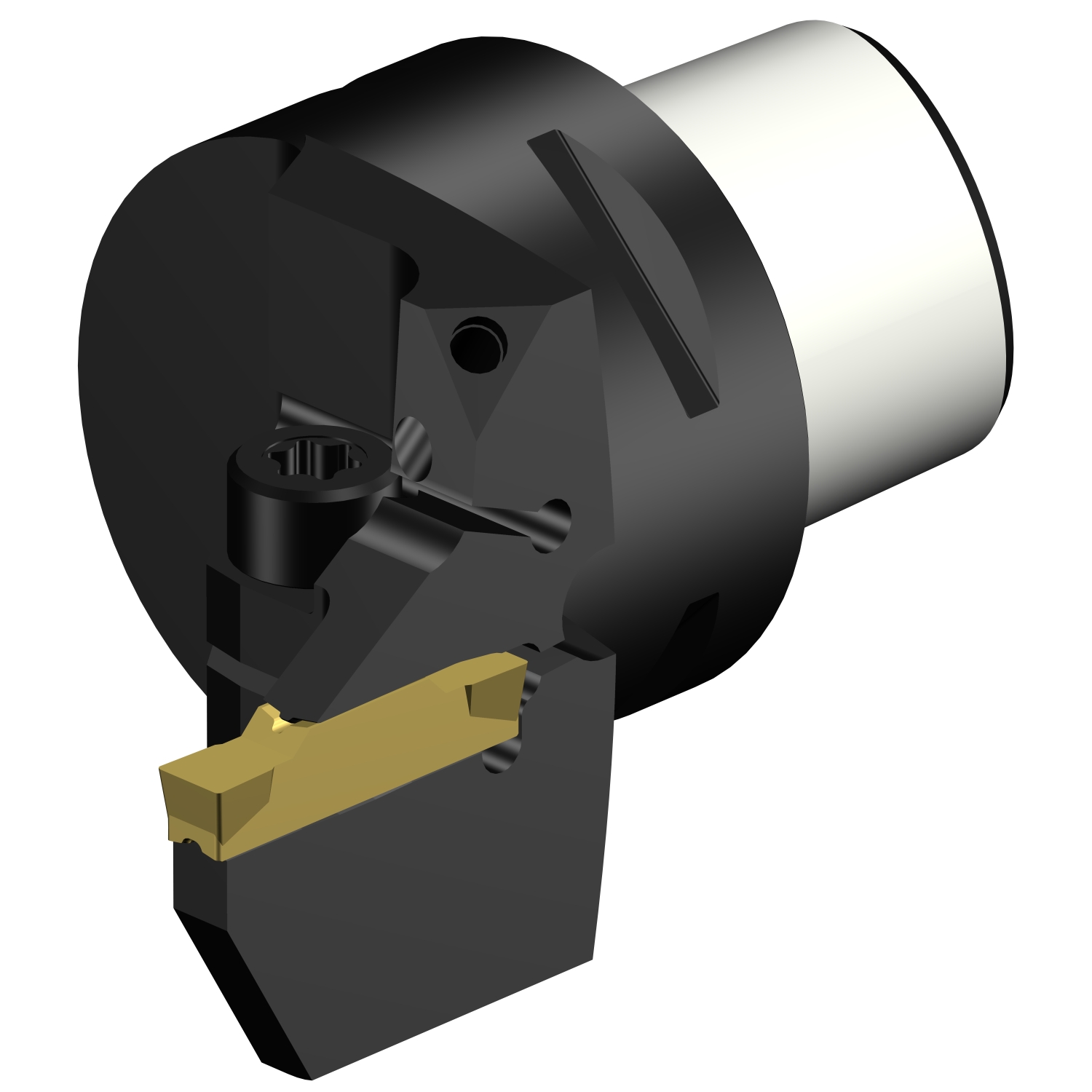 C4-RF123J13-27055B  CoroCut® 1-2 cutting unit for parting and grooving