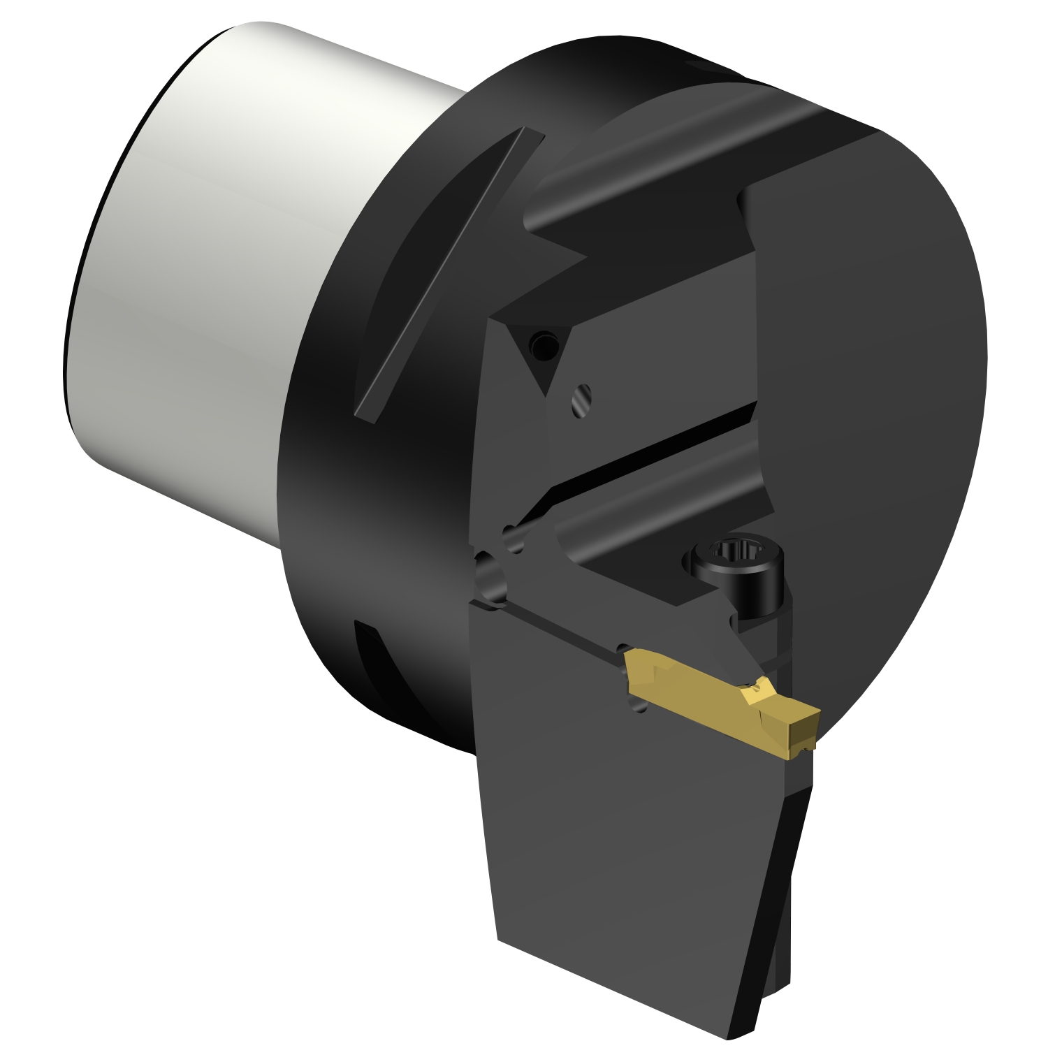 C8-LF123J13-42080B  CoroCut® 1-2 cutting unit for parting and grooving
