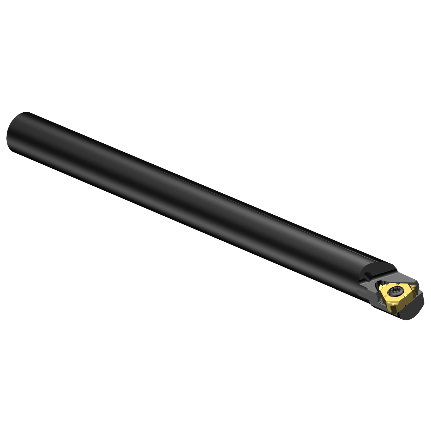 266LKF-16-16-RE  CoroThread® 266 solid carbide boring bar for thread turning