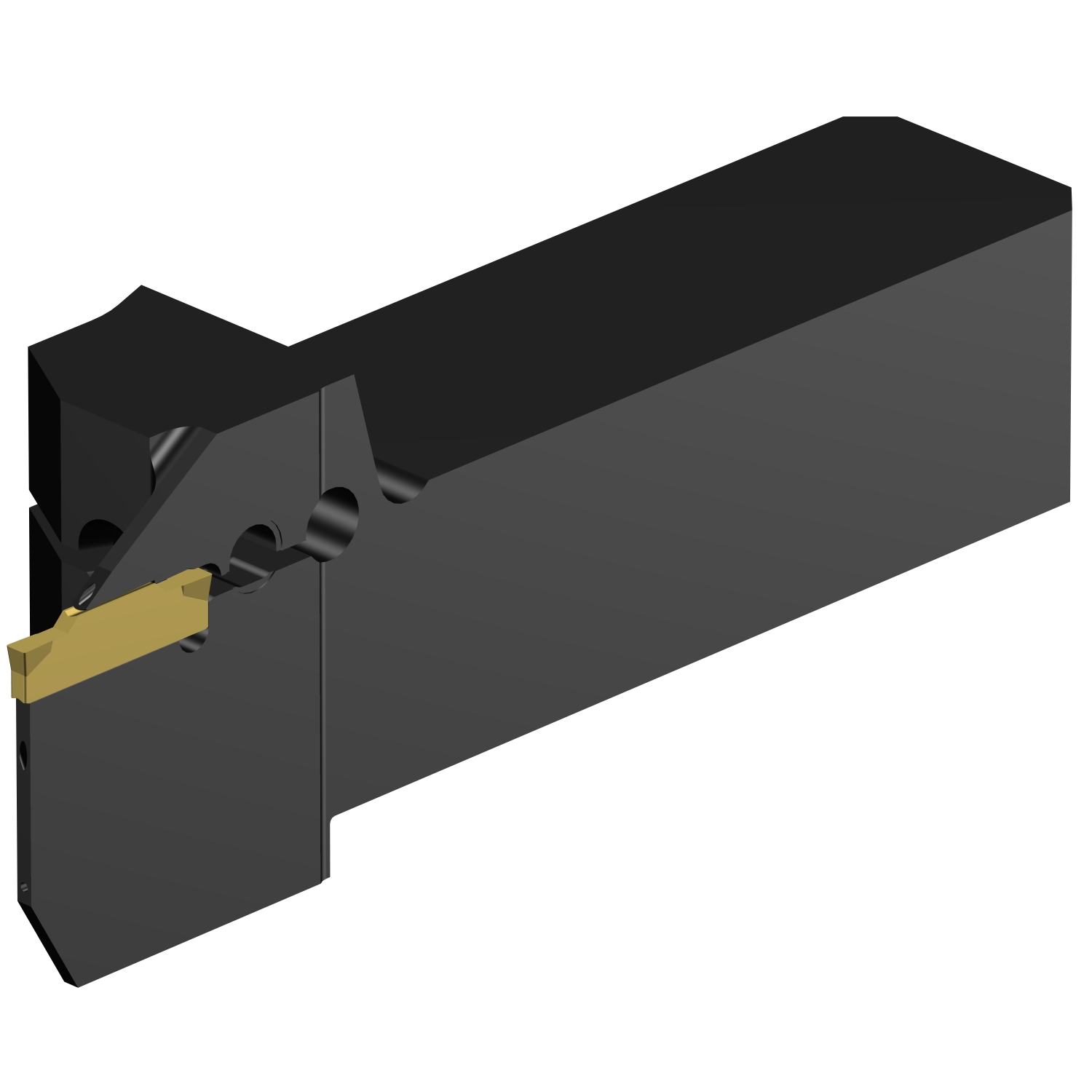 QS-RF123E15C2525E  CoroCut® 1-2 QS shank tool for parting and grooving