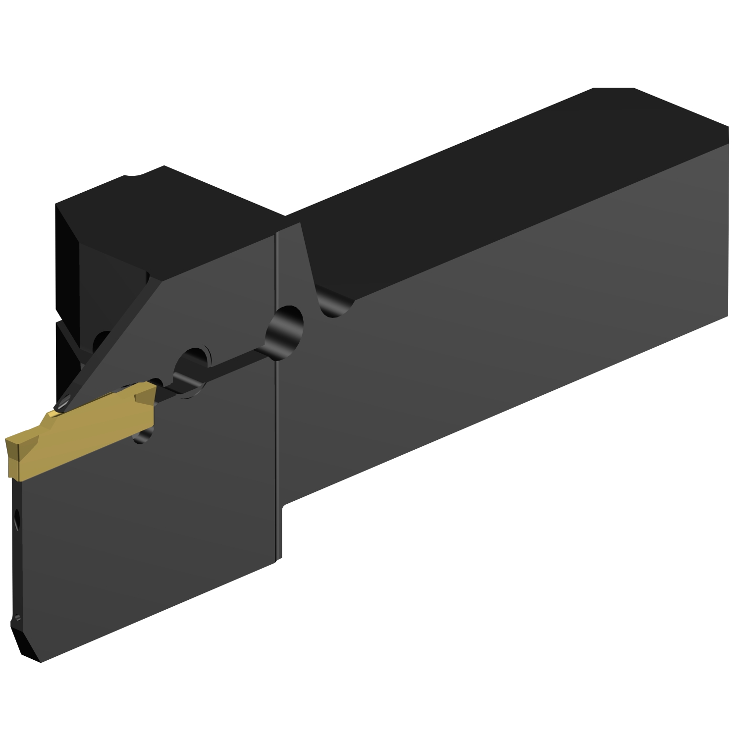 QS-RF123E20C2020F  CoroCut® 1-2 QS shank tool for parting and grooving