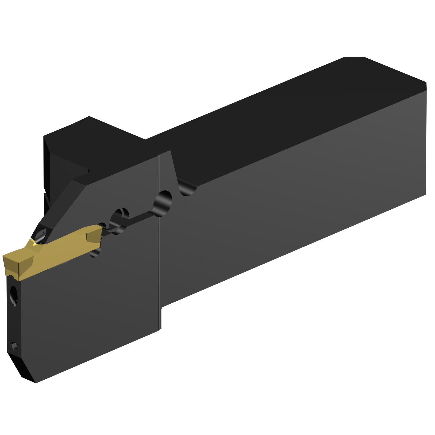 QS-RF123J25C2525E  CoroCut® 1-2 QS shank tool for parting and grooving