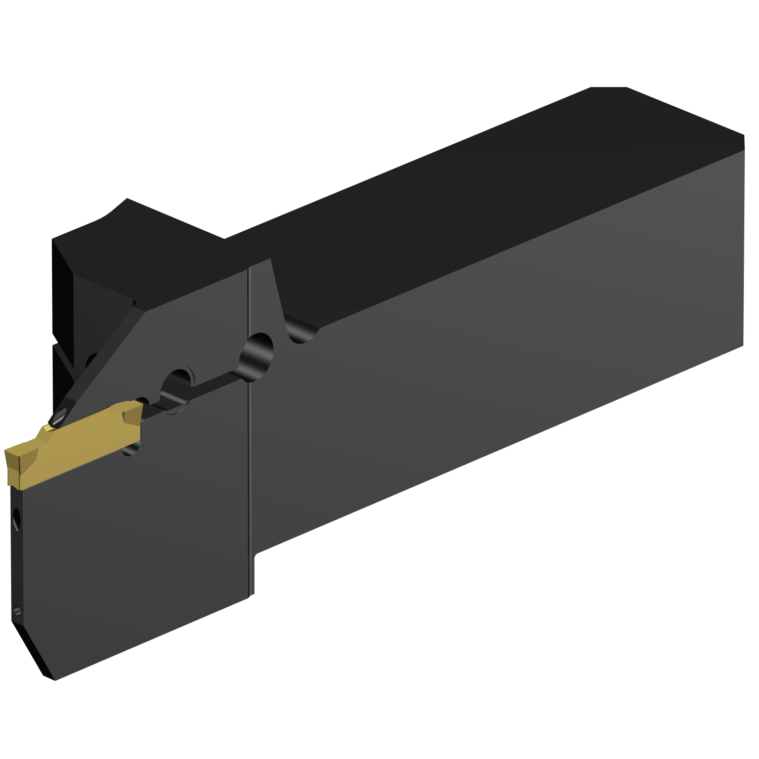 QS-RF123F080C16E CoroCut® 1-2 QS shank tool for parting and grooving