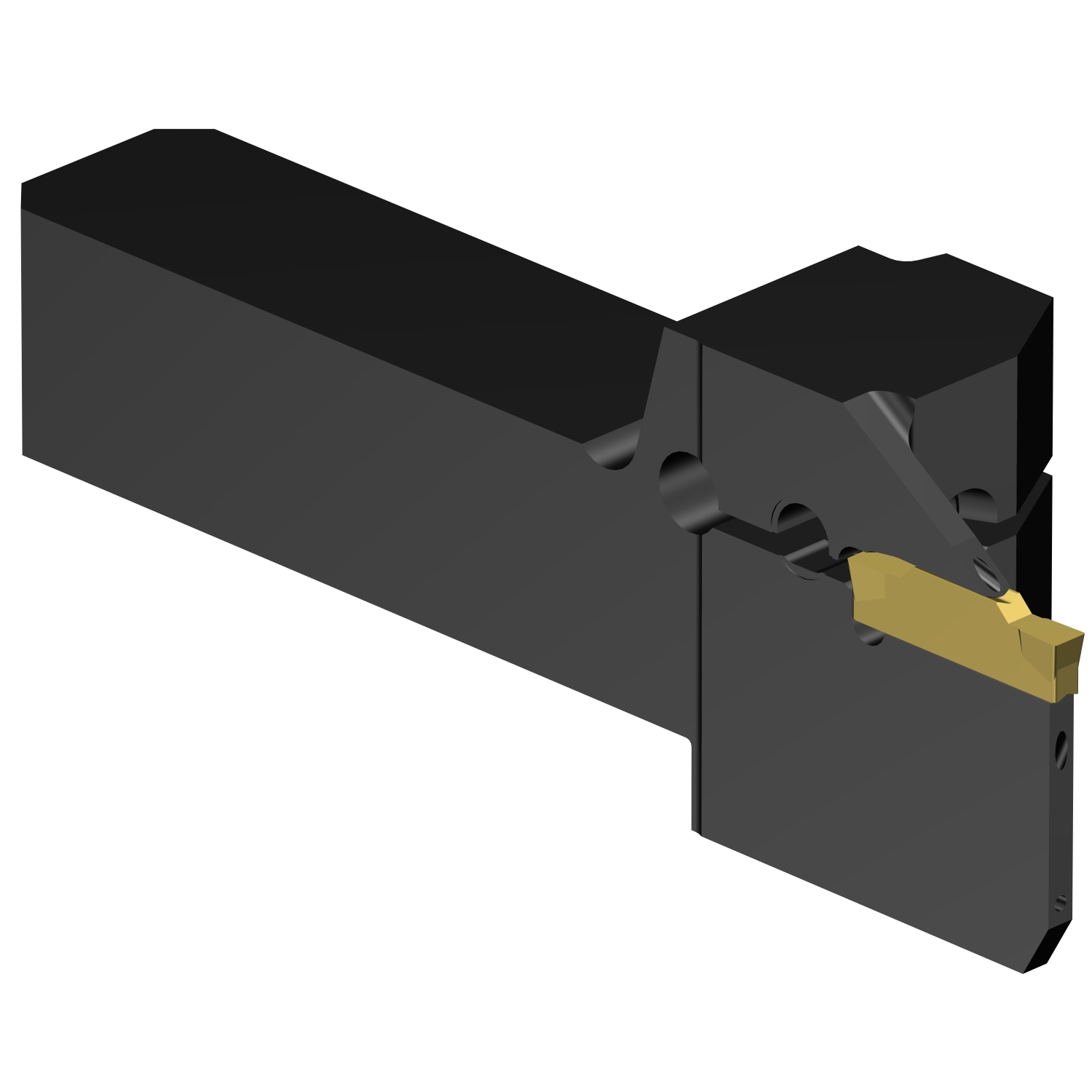 QS-LF123G063C12E CoroCut® 1-2 QS shank tool for parting and grooving