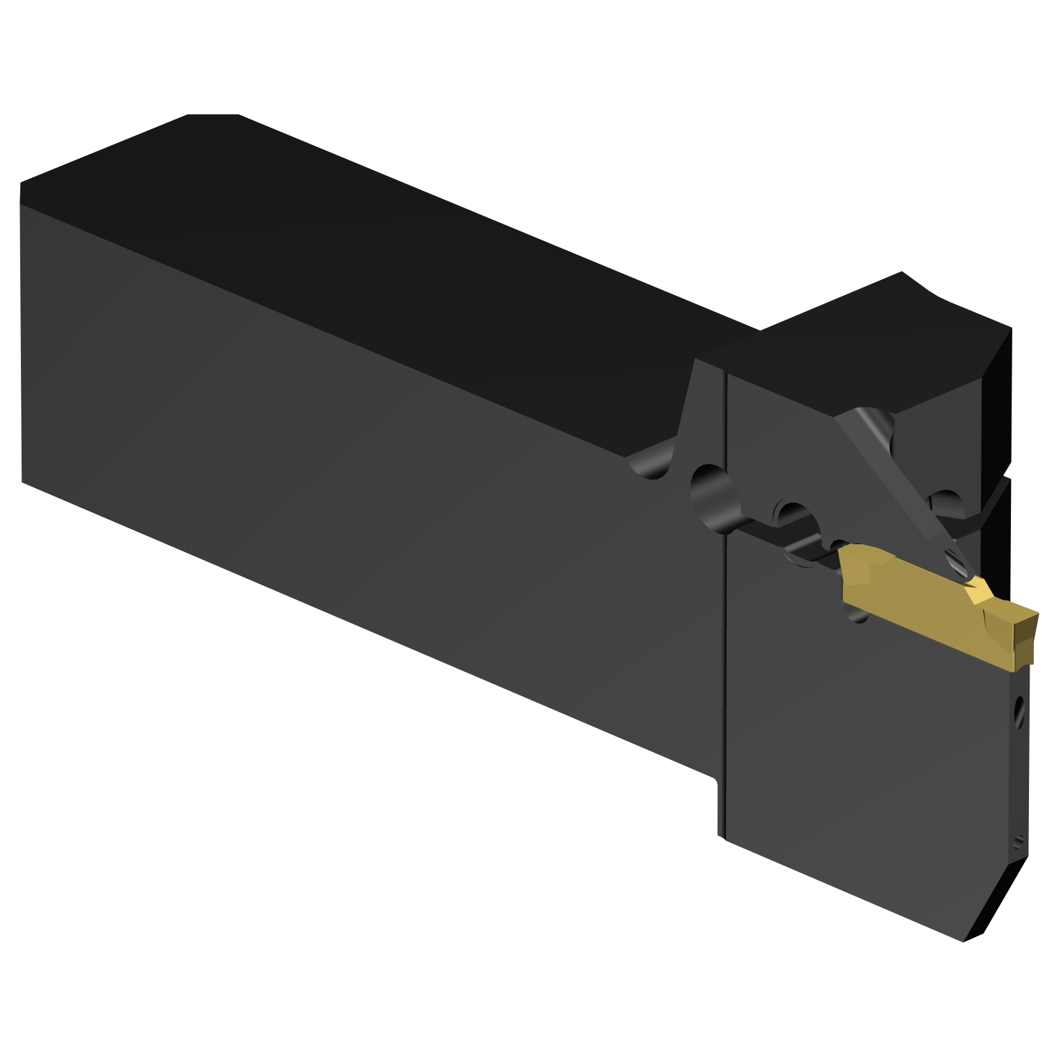QS-LF123G063C16E CoroCut® 1-2 QS shank tool for parting and grooving