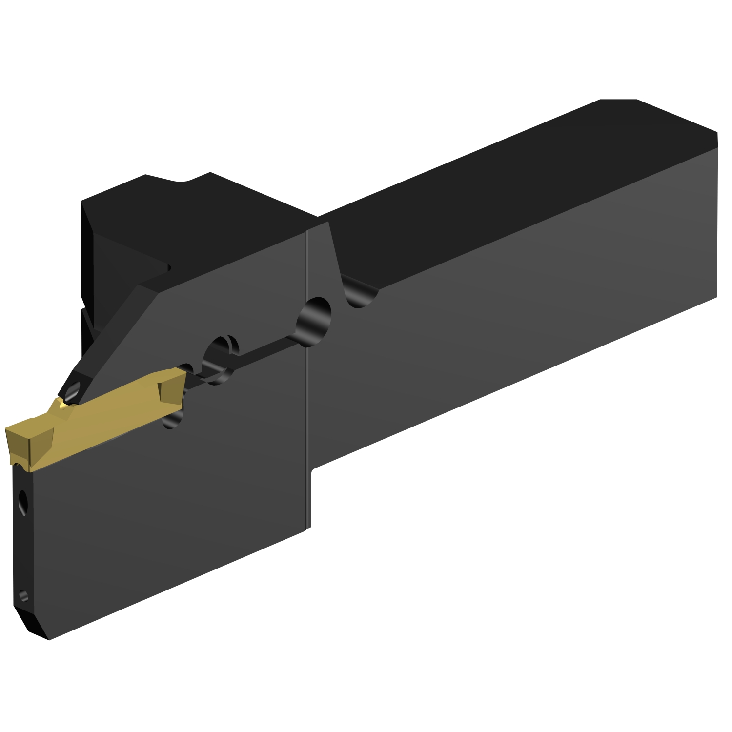 QS-RF123H100C12F CoroCut® 1-2 QS shank tool for parting and grooving