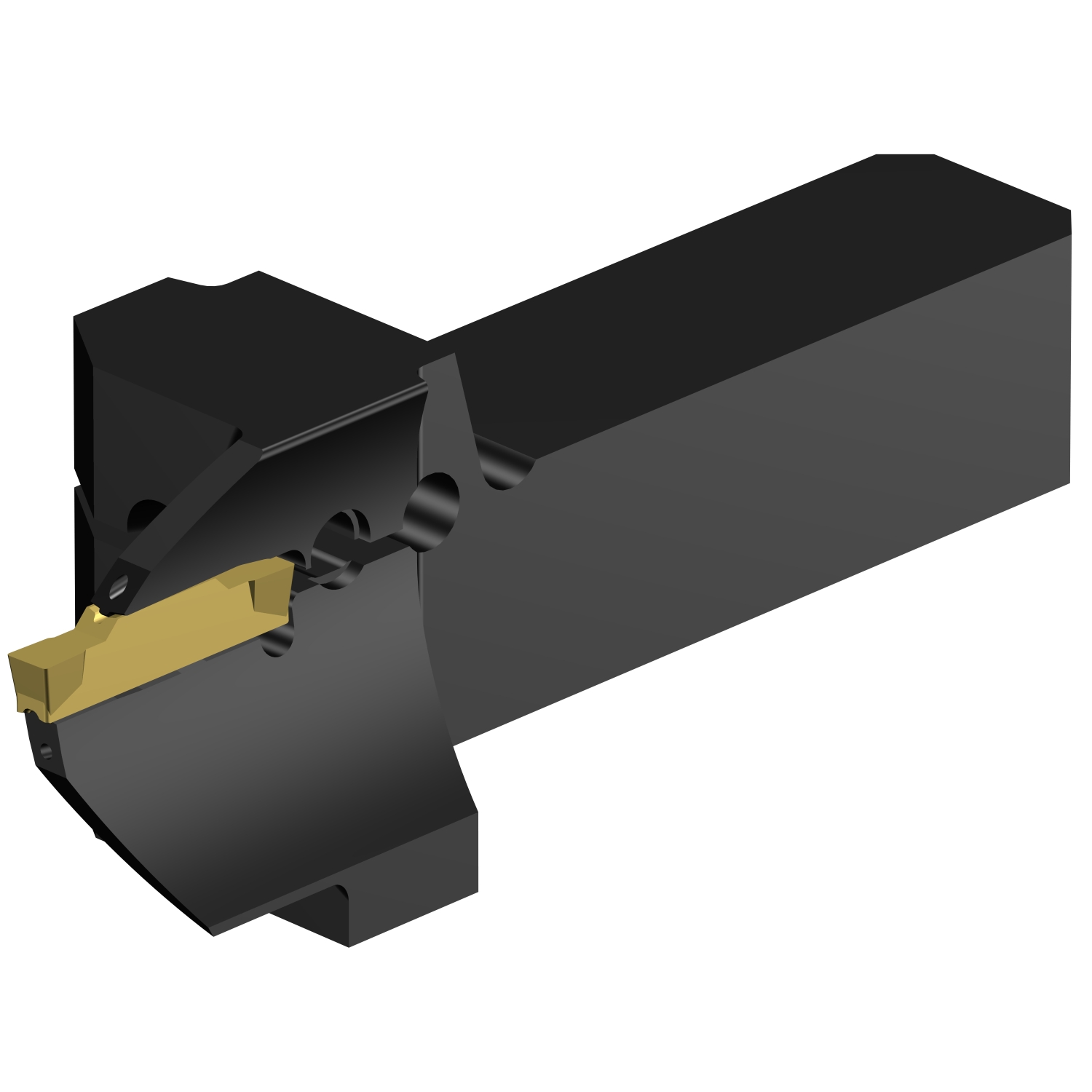 QS-RF123H20C2020E-040B  CoroCut® 1-2 QS shank tool for face grooving