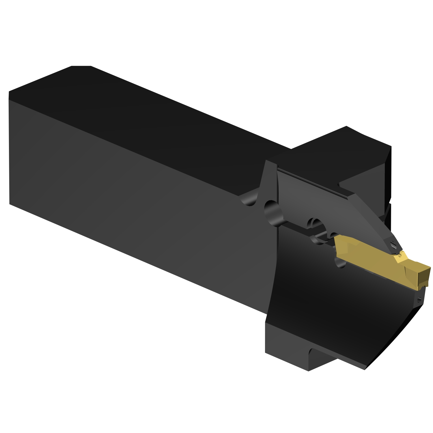 QS-LF123H25C2525E-064B  CoroCut® 1-2 QS shank tool for face grooving
