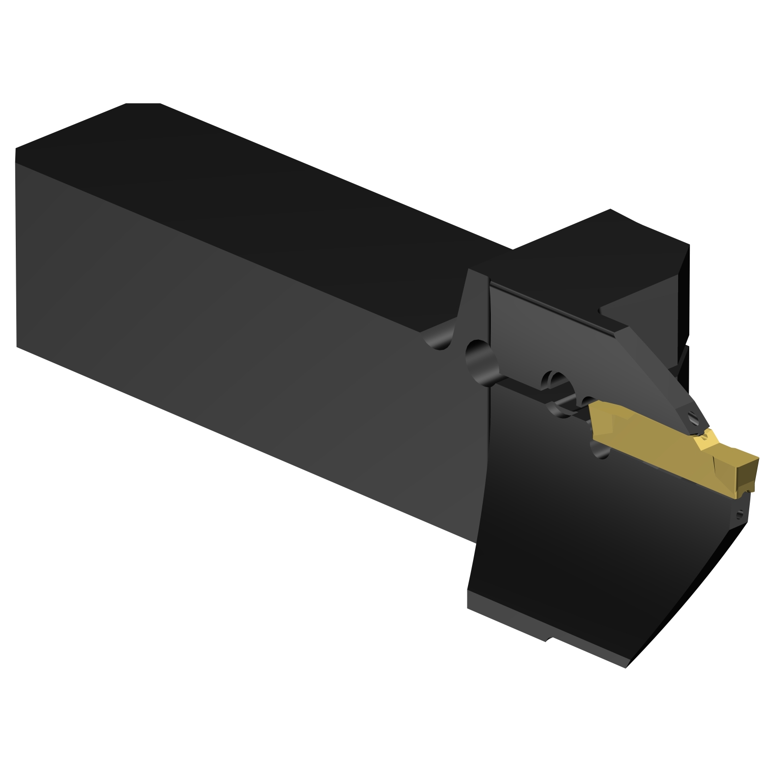 QS-LF123H25C2525E-092B  CoroCut® 1-2 QS shank tool for face grooving