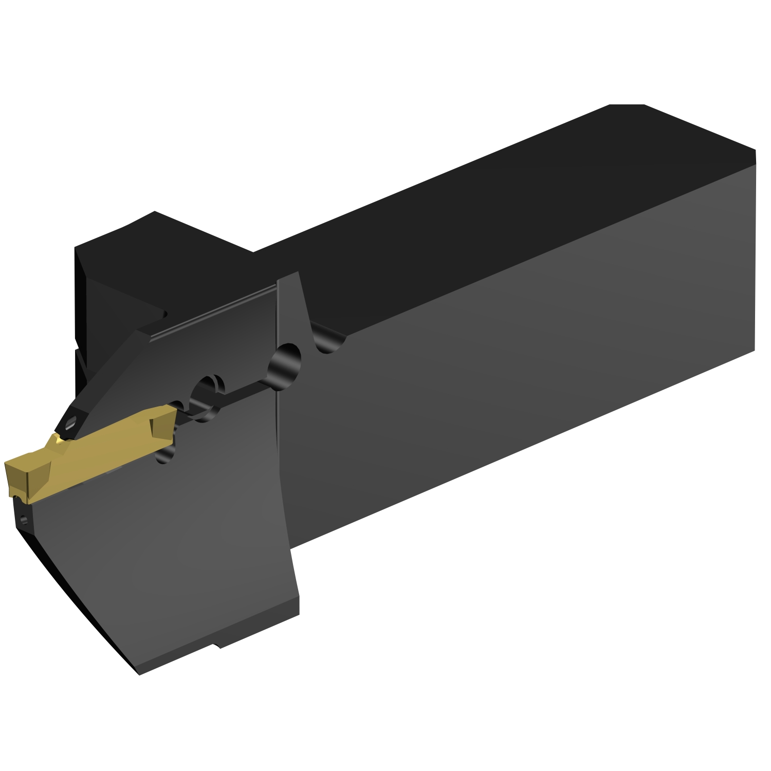 QS-RF123H25C2525E-092B  CoroCut® 1-2 QS shank tool for face grooving