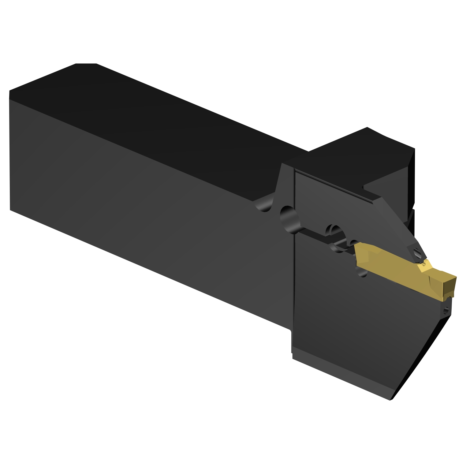 QS-LF123H25C2525E-220B  CoroCut® 1-2 QS shank tool for face grooving