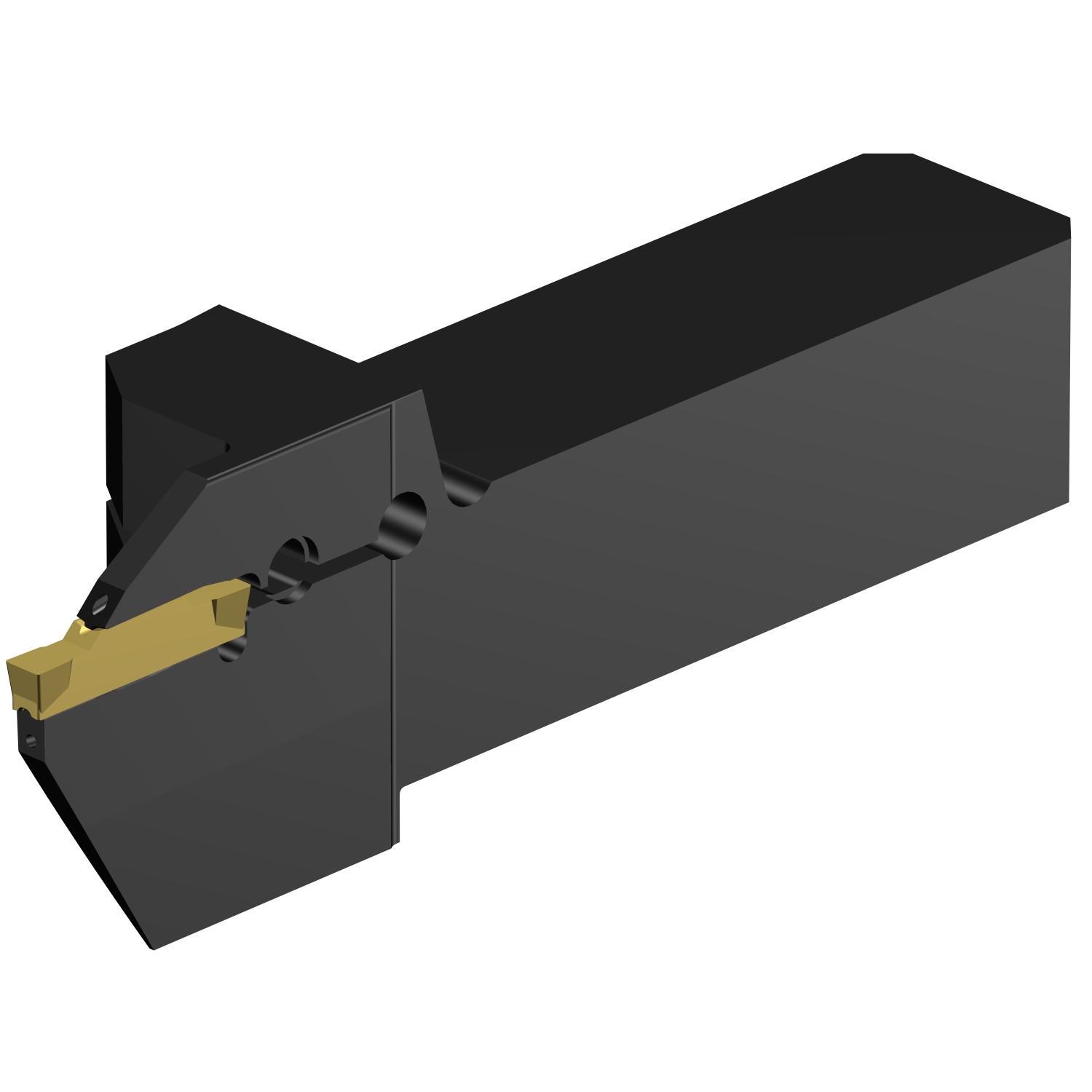 QS-RF123H25C2525E-300B CoroCut® 1-2 QS shank tool for face grooving
