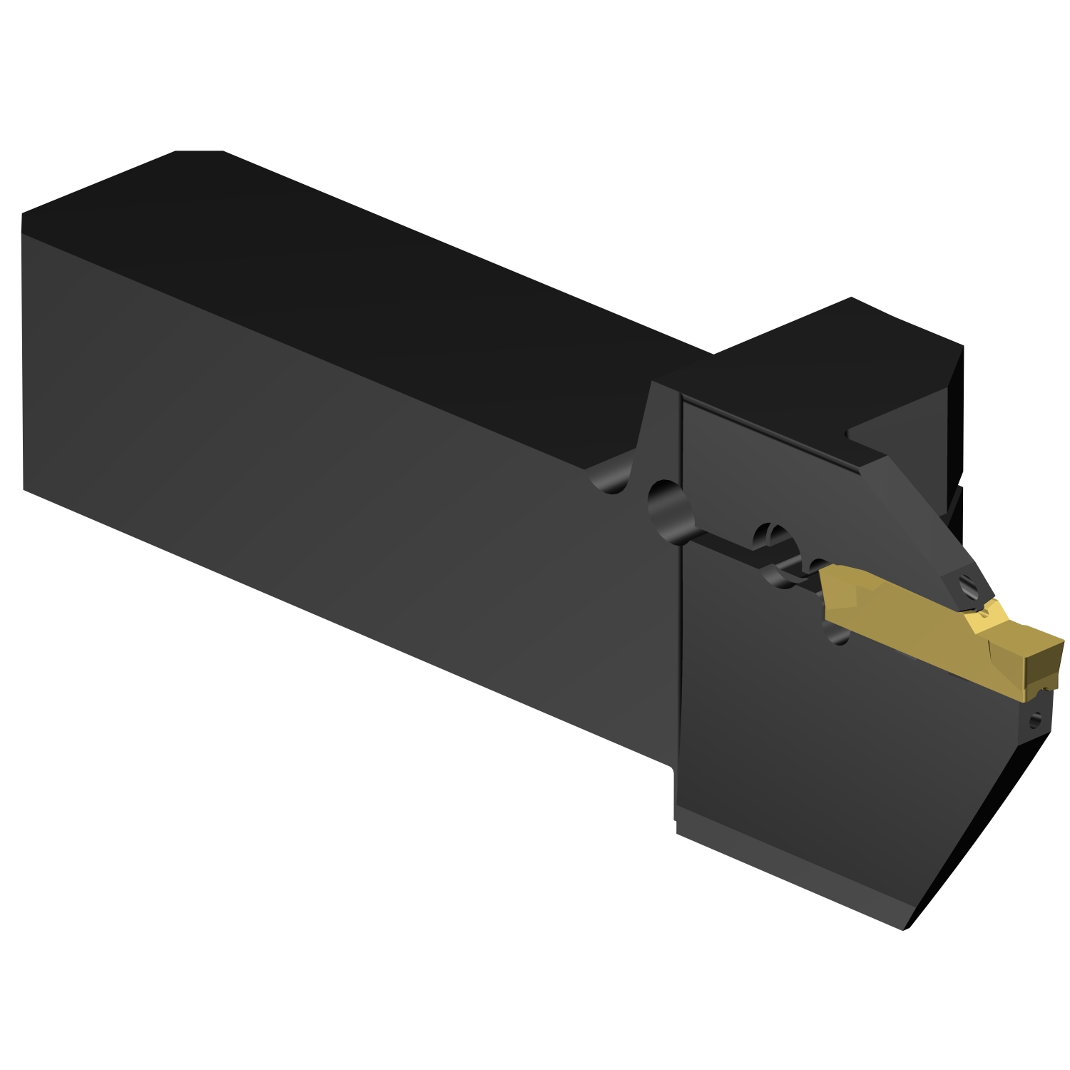 QS-LF123J25C2525E-175B  CoroCut® 1-2 QS shank tool for face grooving