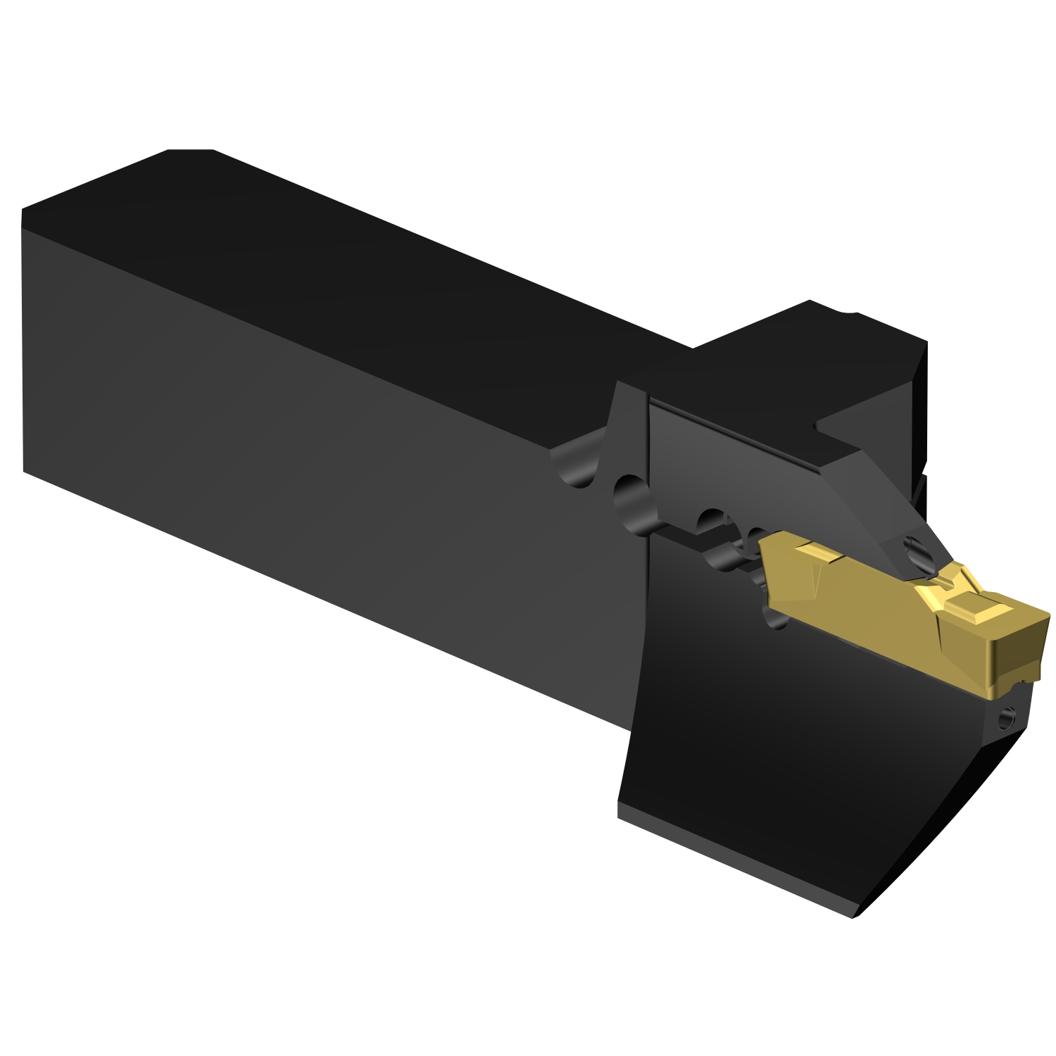 QS-LF123L28C2525E-075B  CoroCut® 1-2 QS shank tool for face grooving