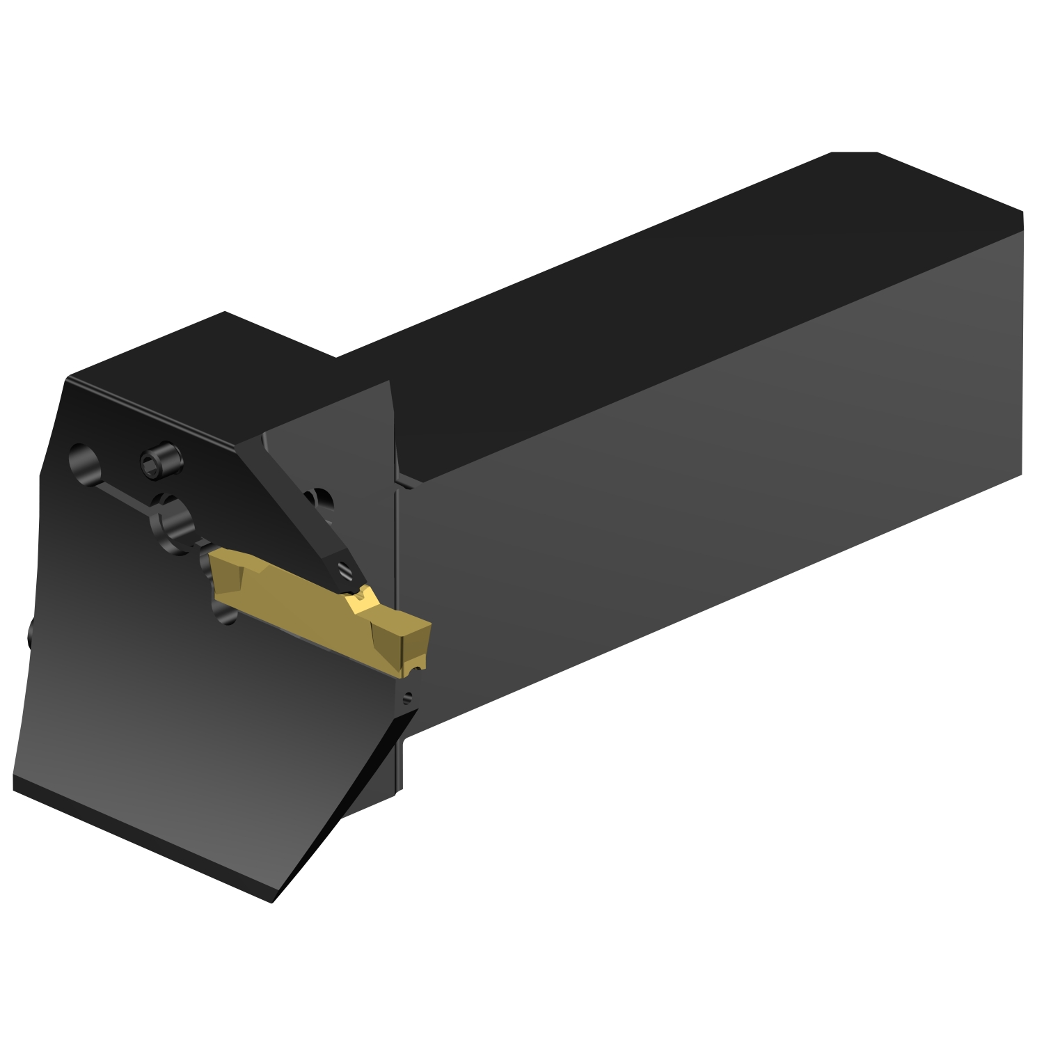 QS-RG123H20C2525E-132B  CoroCut® 1-2 QS shank tool for face grooving