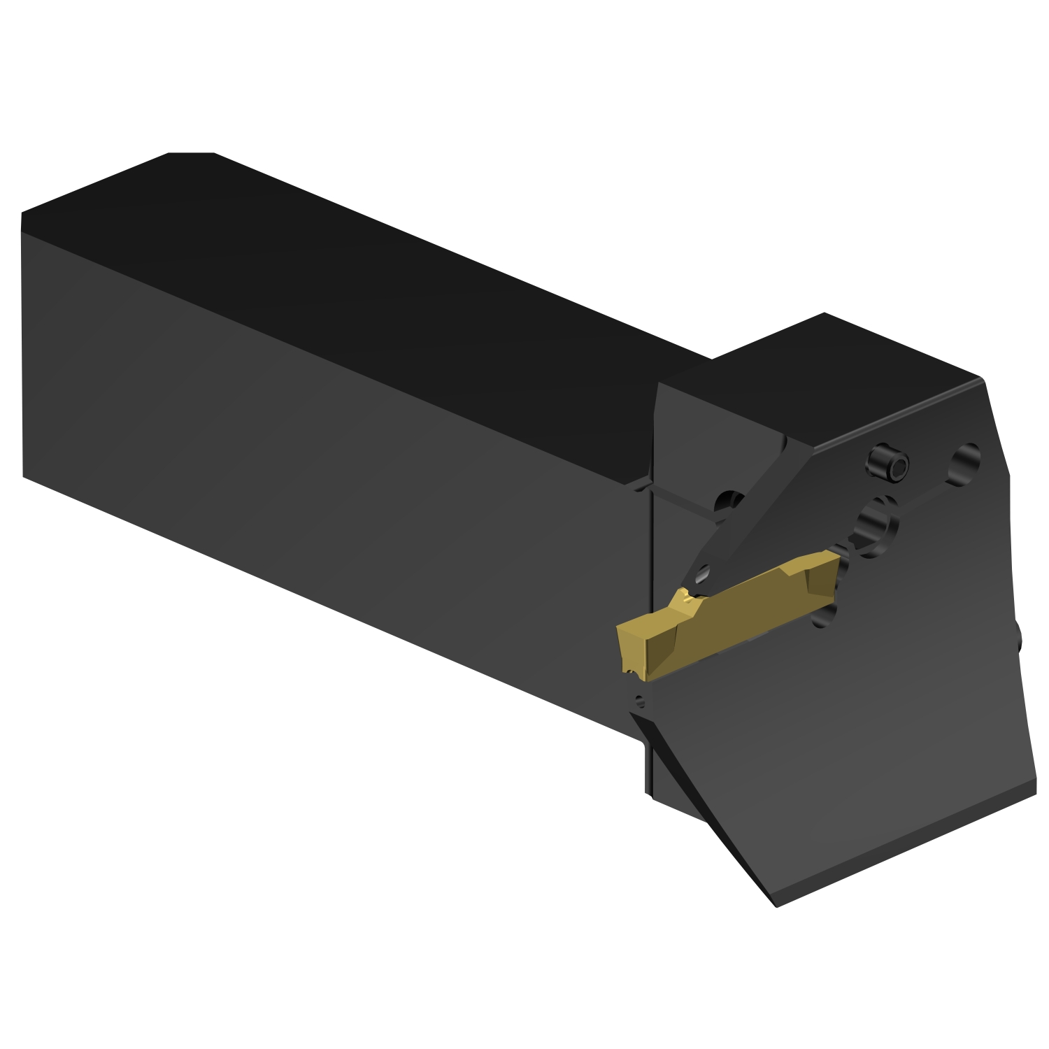 QS-LG123H20C2525E-132B  CoroCut® 1-2 QS shank tool for face grooving