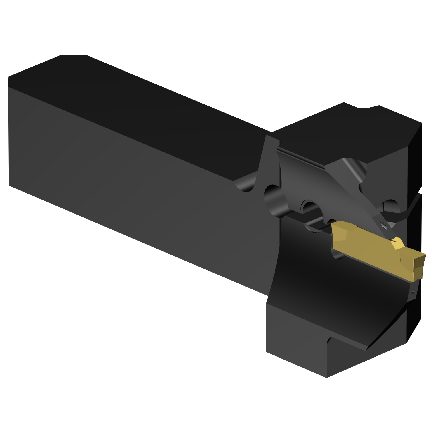 QS-LF123G055C12E-042B  CoroCut® 1-2 QS shank tool for face grooving