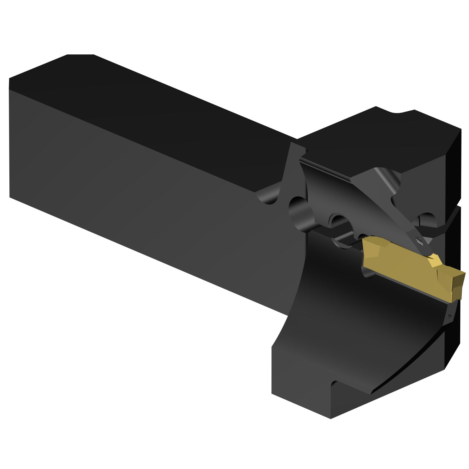 QS-LF123G055C12E-034B  CoroCut® 1-2 QS shank tool for face grooving