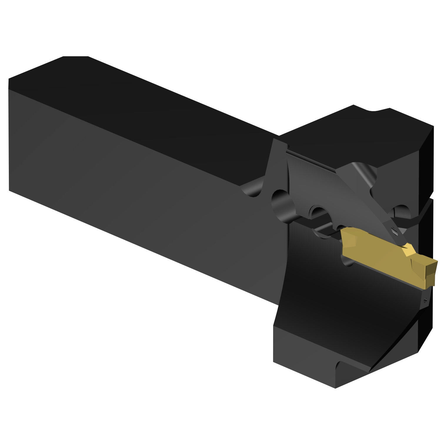 QS-LF123G055C12E-054B  CoroCut® 1-2 QS shank tool for face grooving