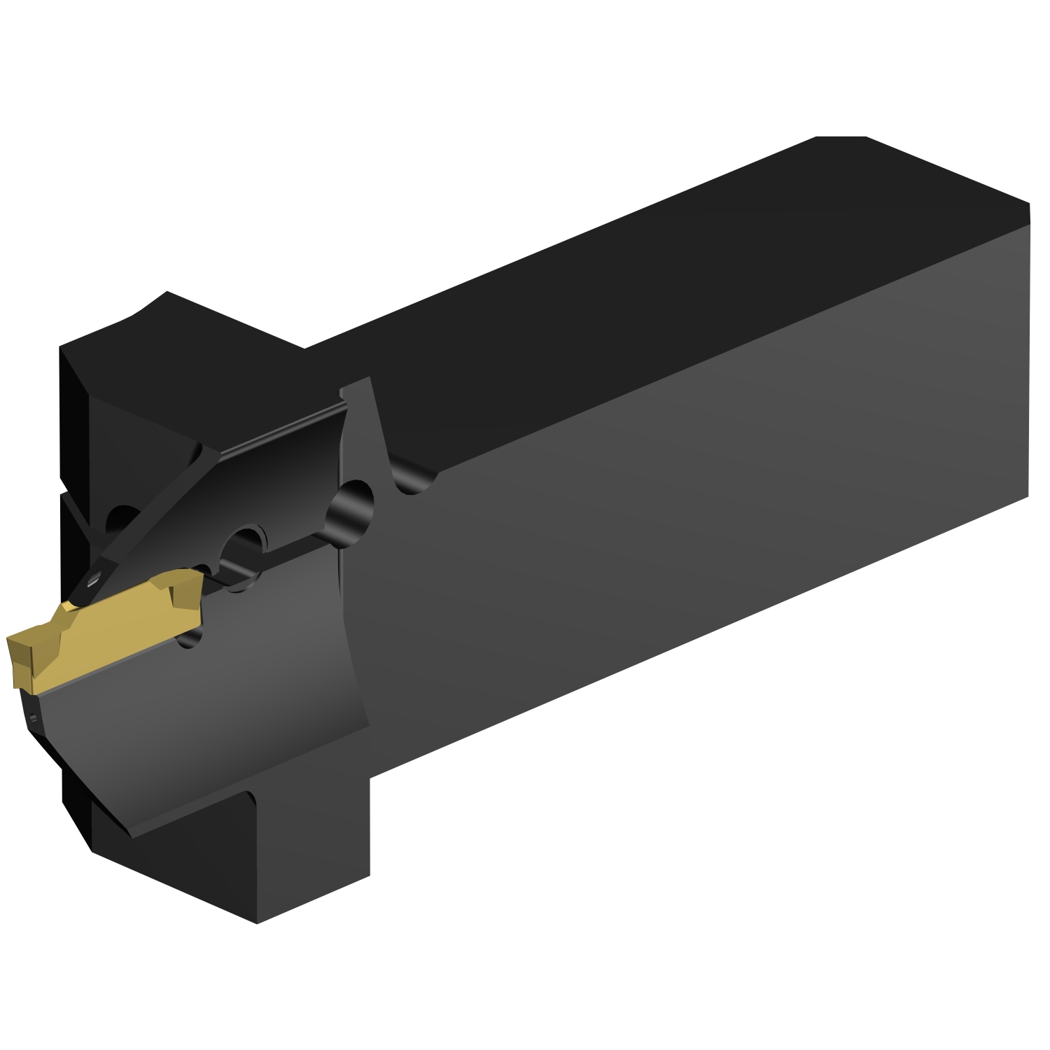 QS-RF123G075C16E-042B CoroCut® 1-2 QS shank tool for face grooving