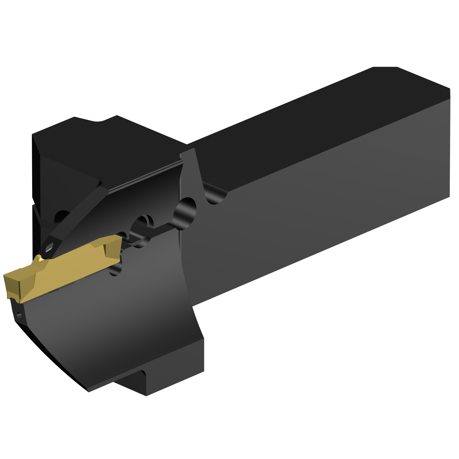 QS-RF123H080C12E-040B CoroCut® 1-2 QS shank tool for face grooving
