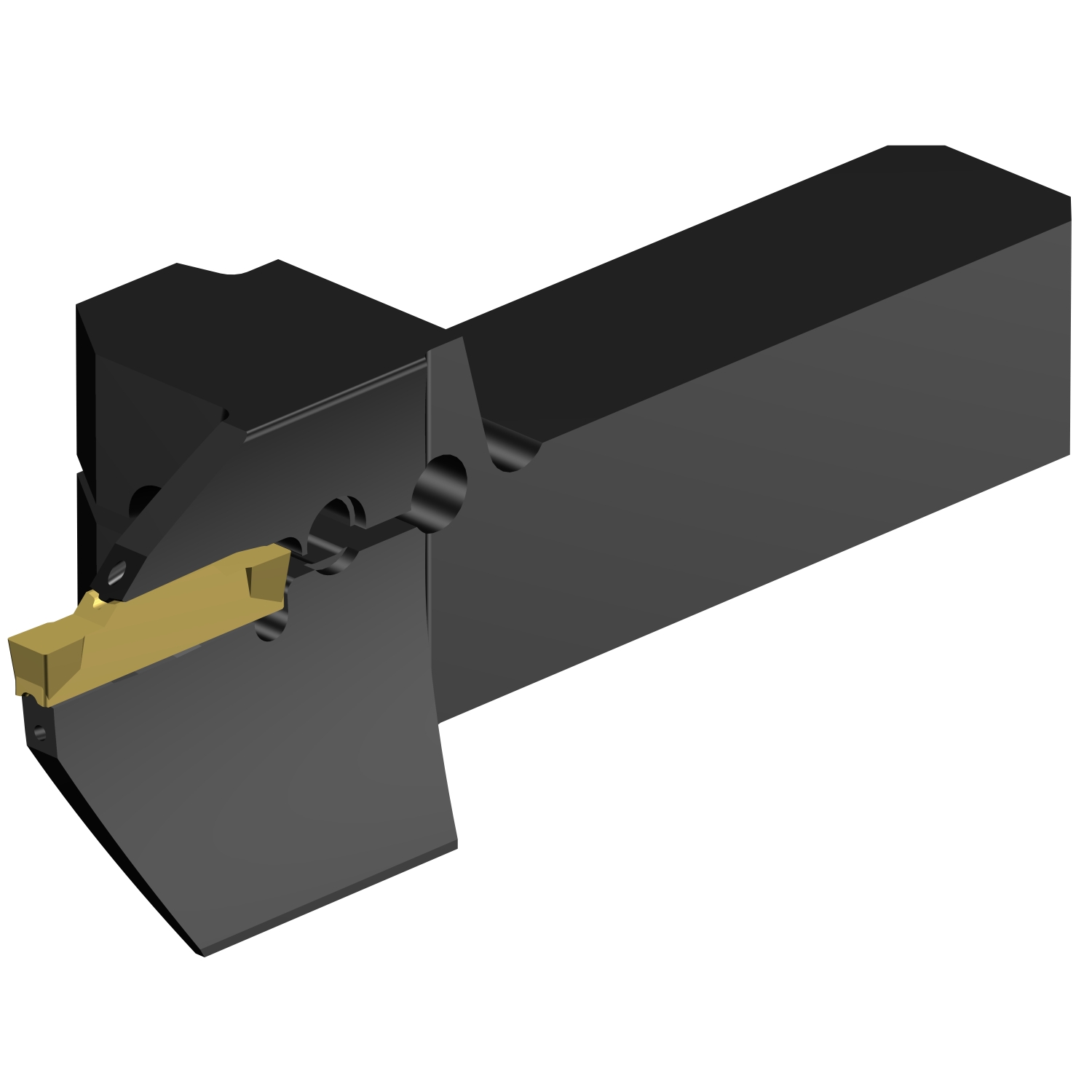 QS-RF123H080C12E-092B CoroCut® 1-2 QS shank tool for face grooving
