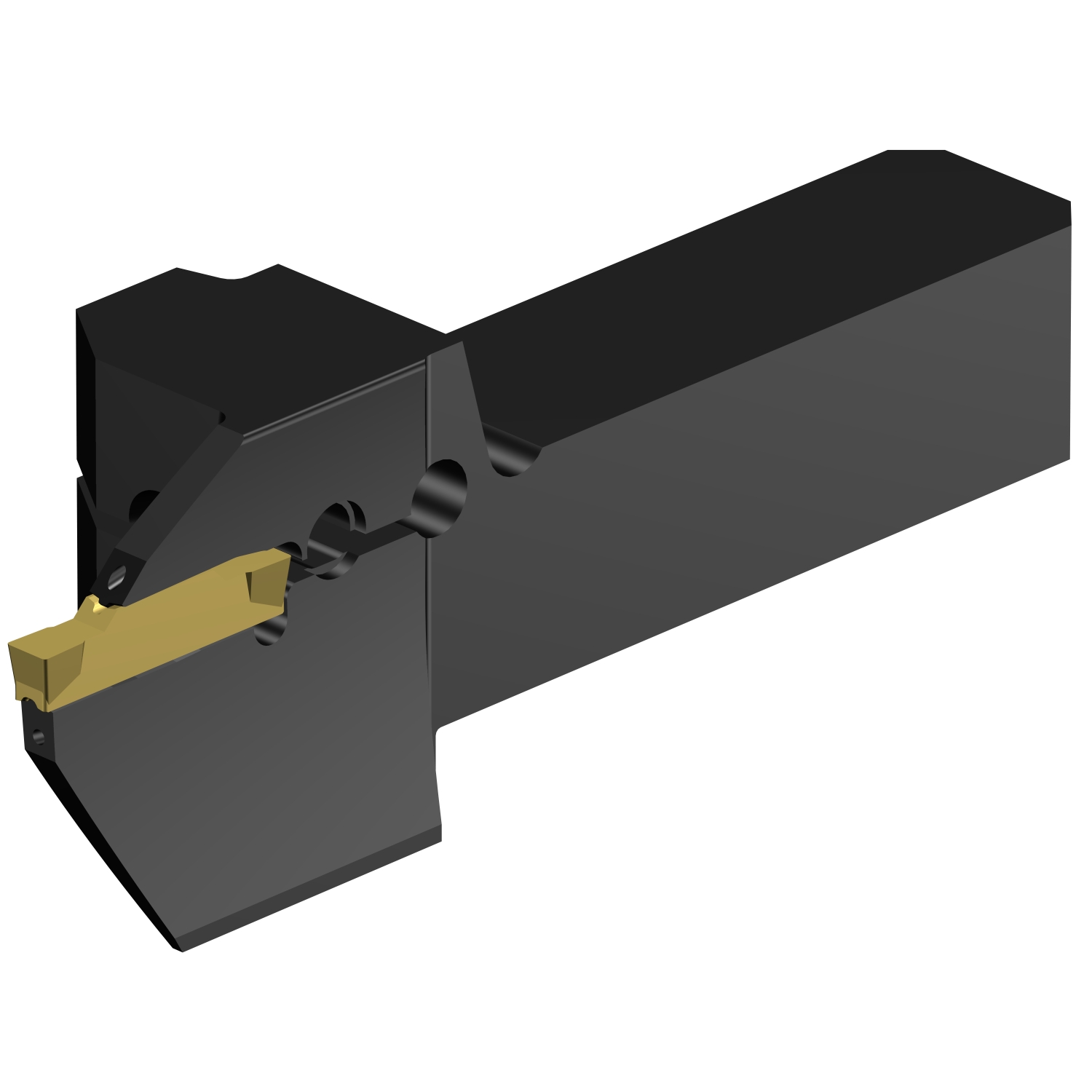 QS-RF123H080C12E-132B CoroCut® 1-2 QS shank tool for face grooving
