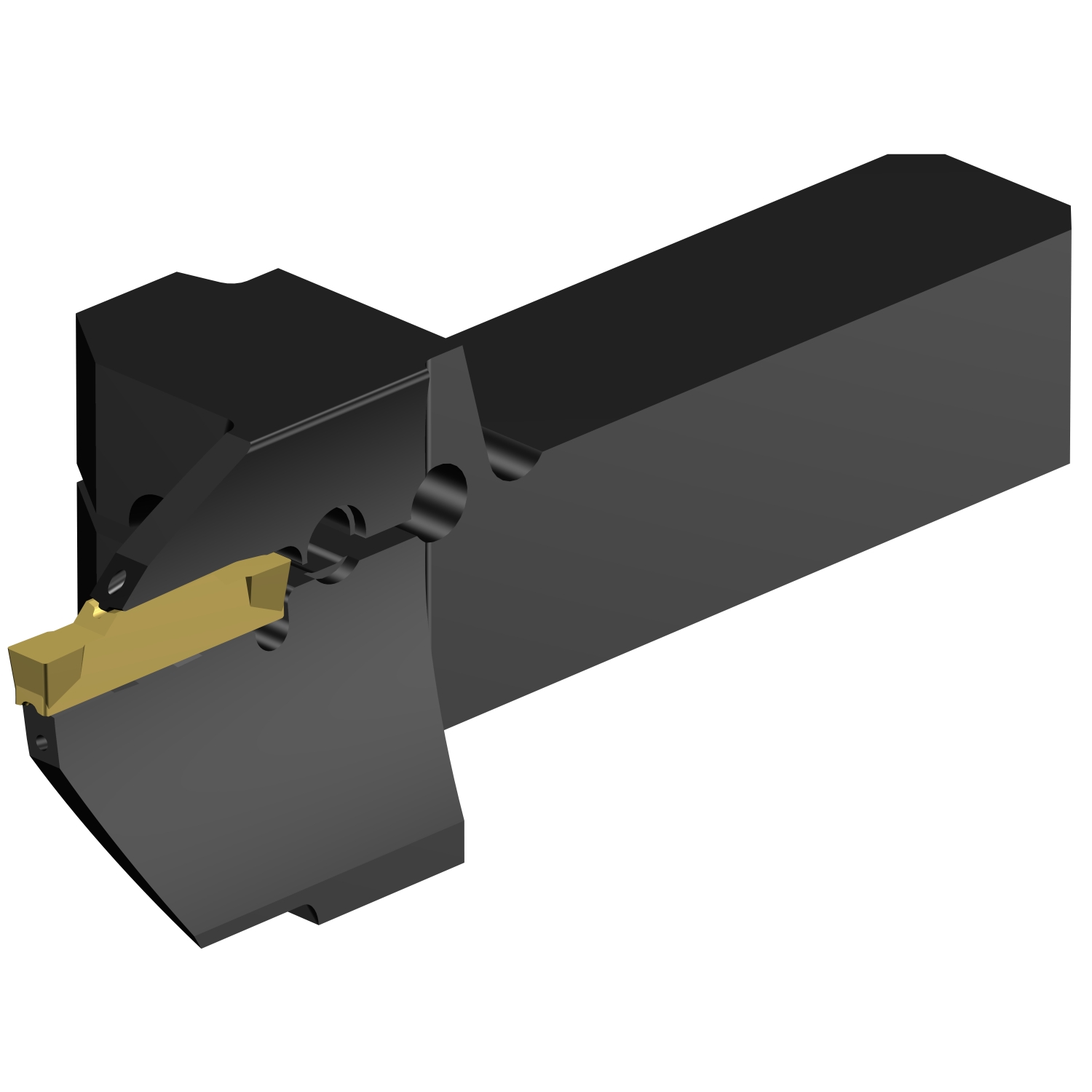 QS-RF123H080C12E-064B CoroCut® 1-2 QS shank tool for face grooving