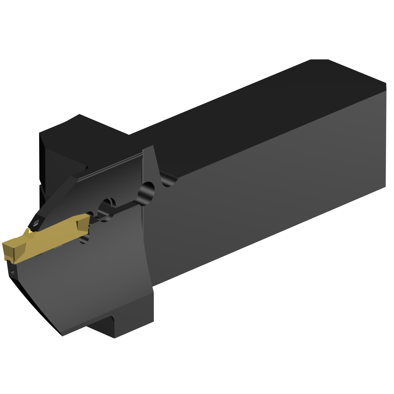 QS-RF123H100C16E-064B CoroCut® 1-2 QS shank tool for face grooving