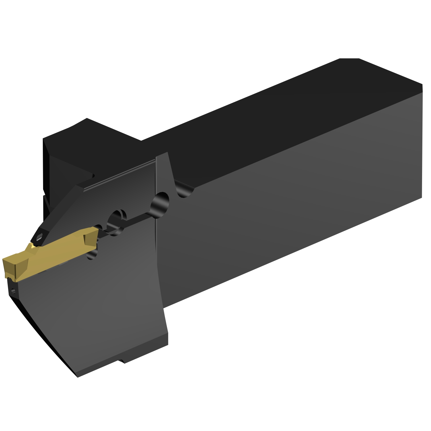 QS-RF123H100C16E-092B CoroCut® 1-2 QS shank tool for face grooving