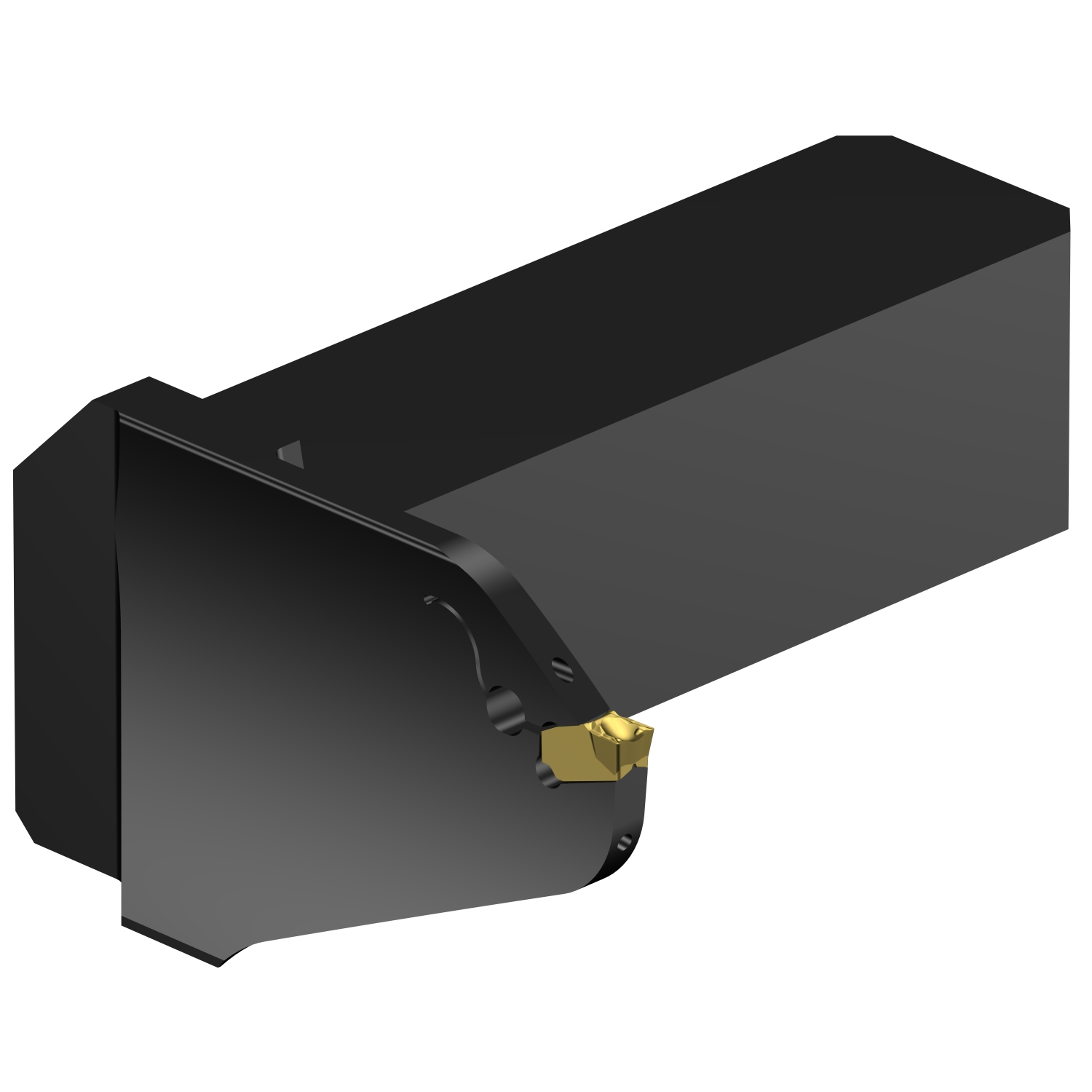 QFU-RGH38C2525-100B  CoroCut® QF QS shank tool for face grooving