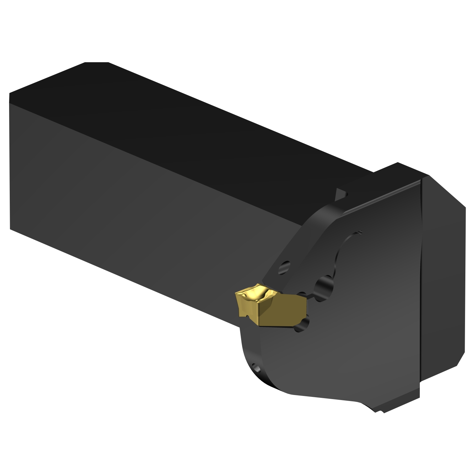 QFT-LGK26C2525-080B CoroCut® QF QS shank tool for face grooving