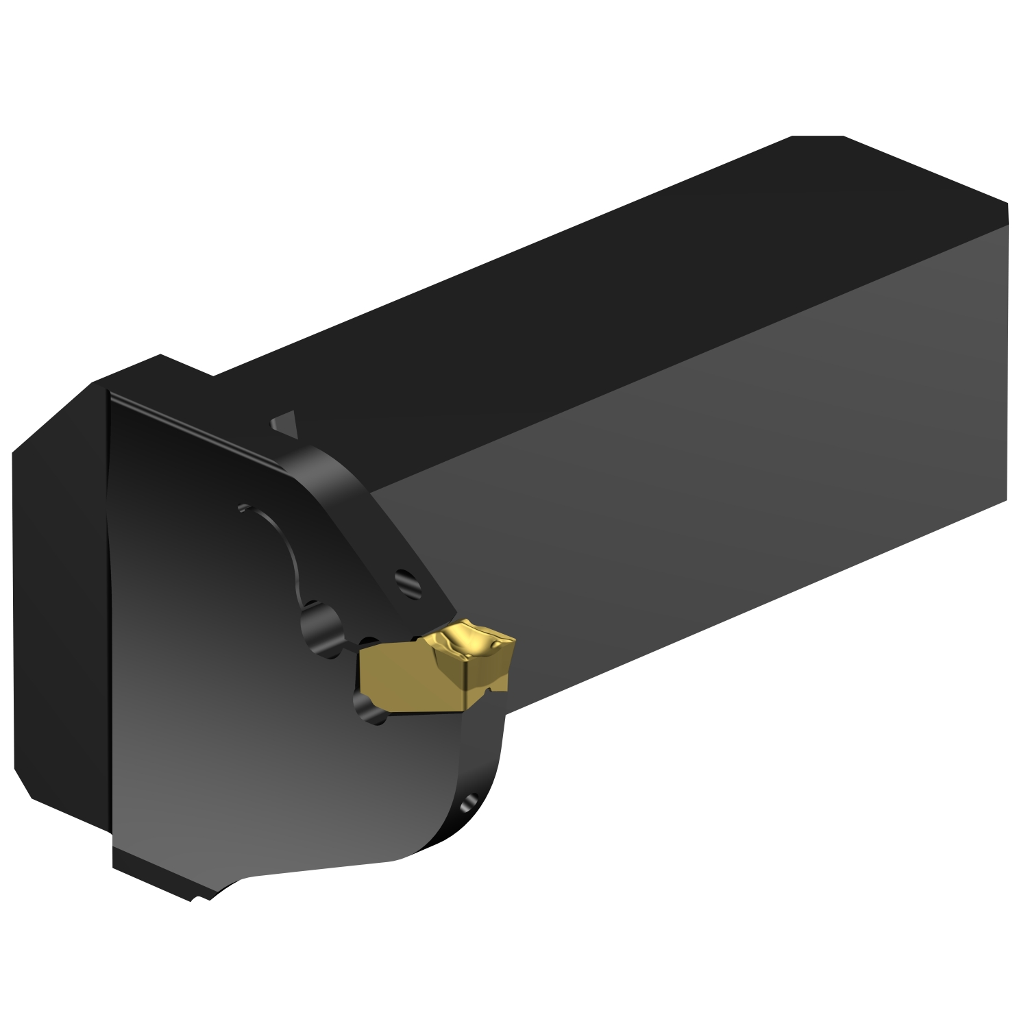 QFU-RGK26C2525-080B CoroCut® QF QS shank tool for face grooving