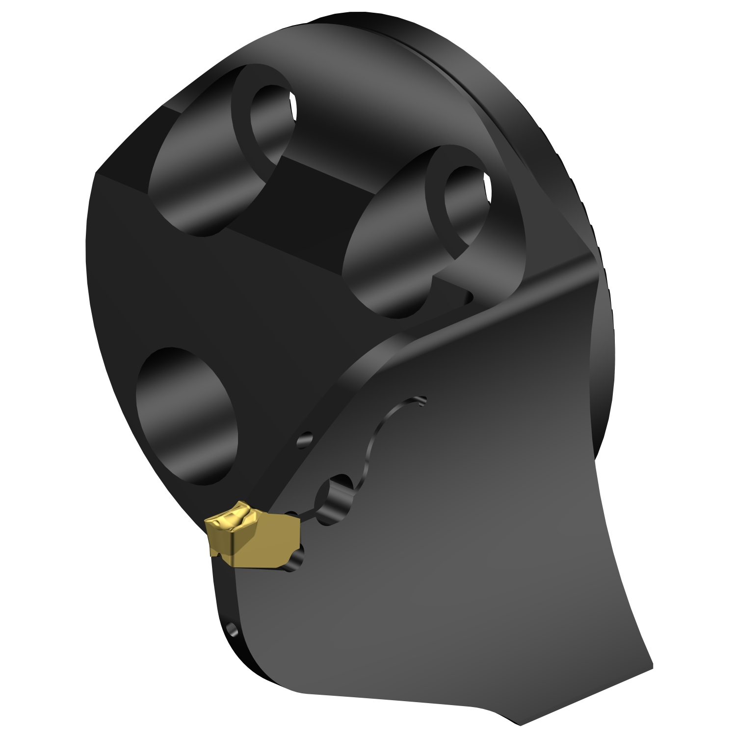 SL-QFT-RG25C40-055B CoroCut® QF head for face grooving