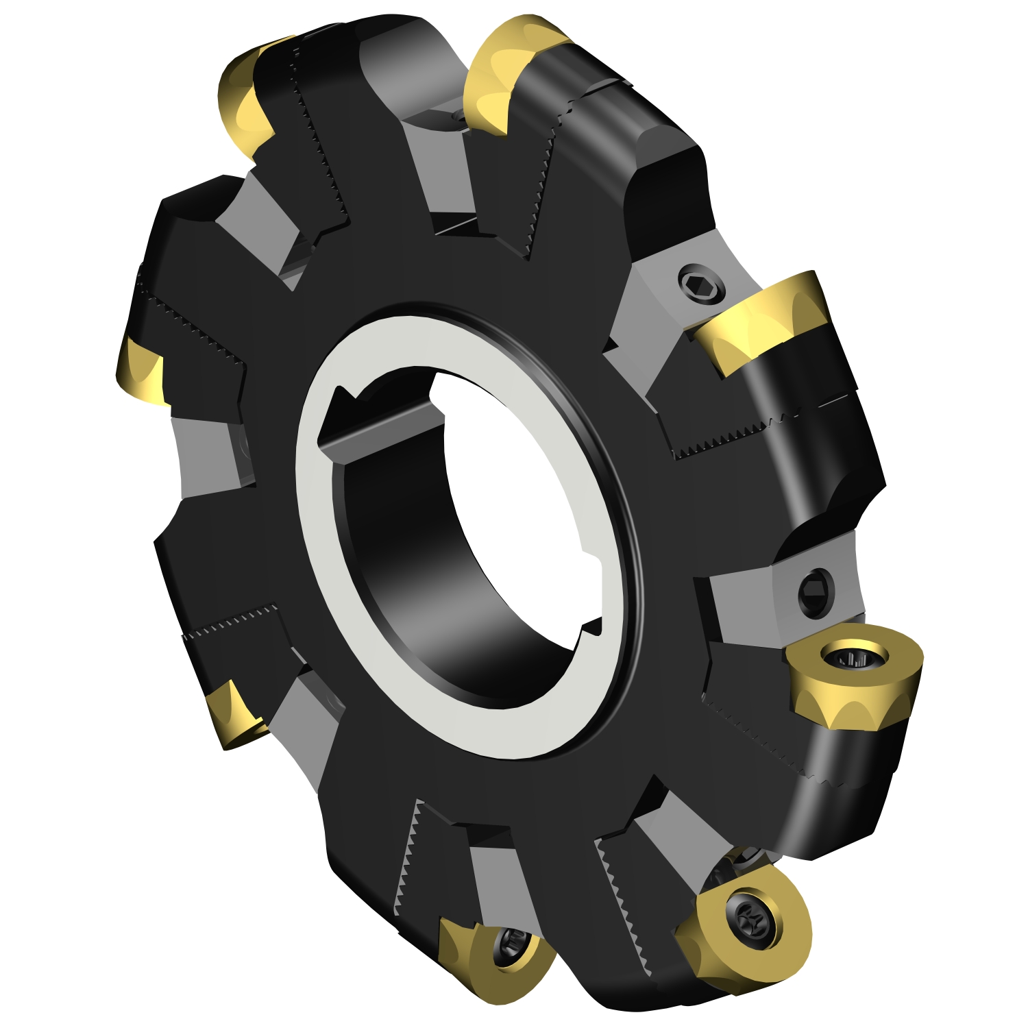 N331.32-127S40KMQ CoroMill® 331 adjustable full side and face disc milling cutter