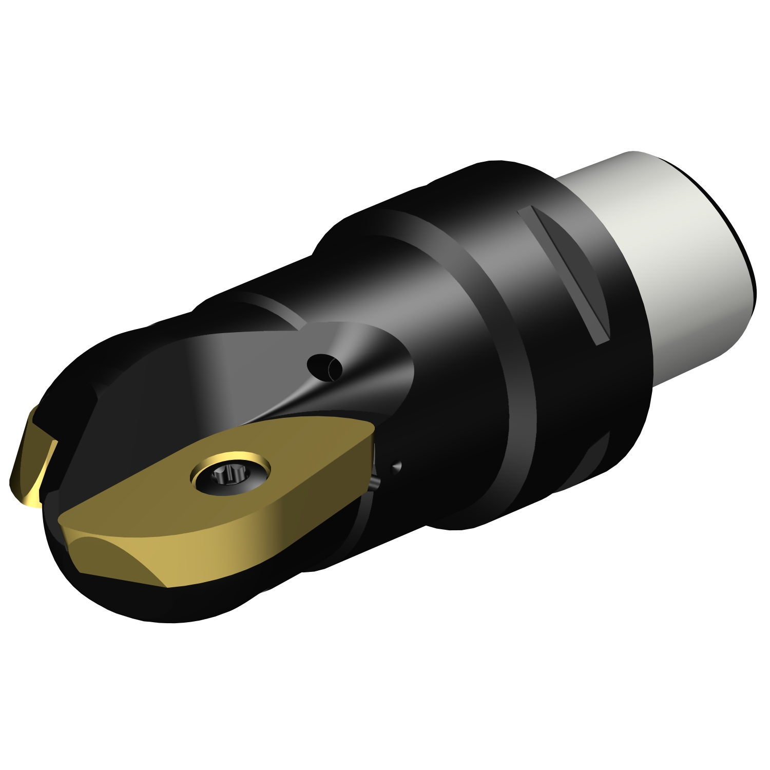 Indexable ball nose mill