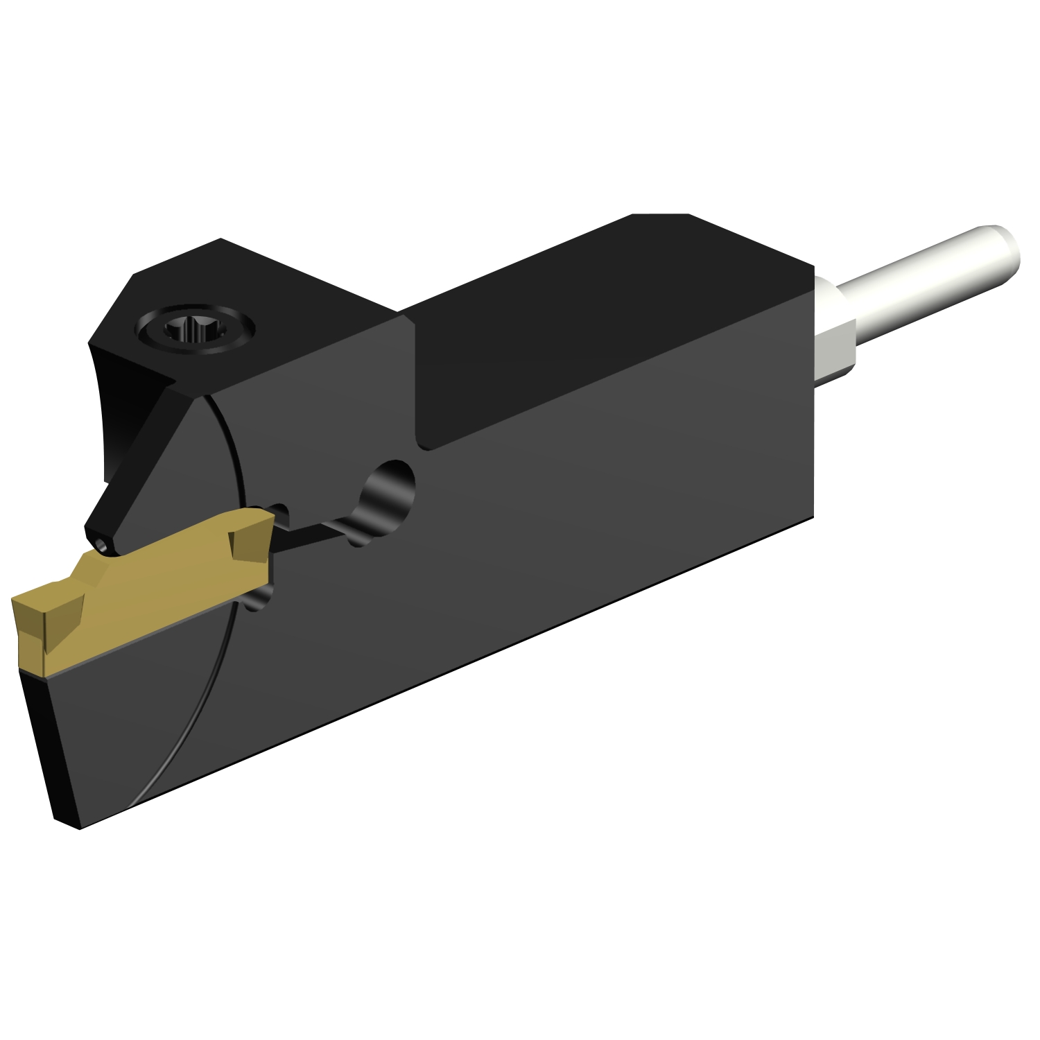 QS-RF123G17-1616BHP  CoroCut® 1-2 QS shank tool for parting and grooving