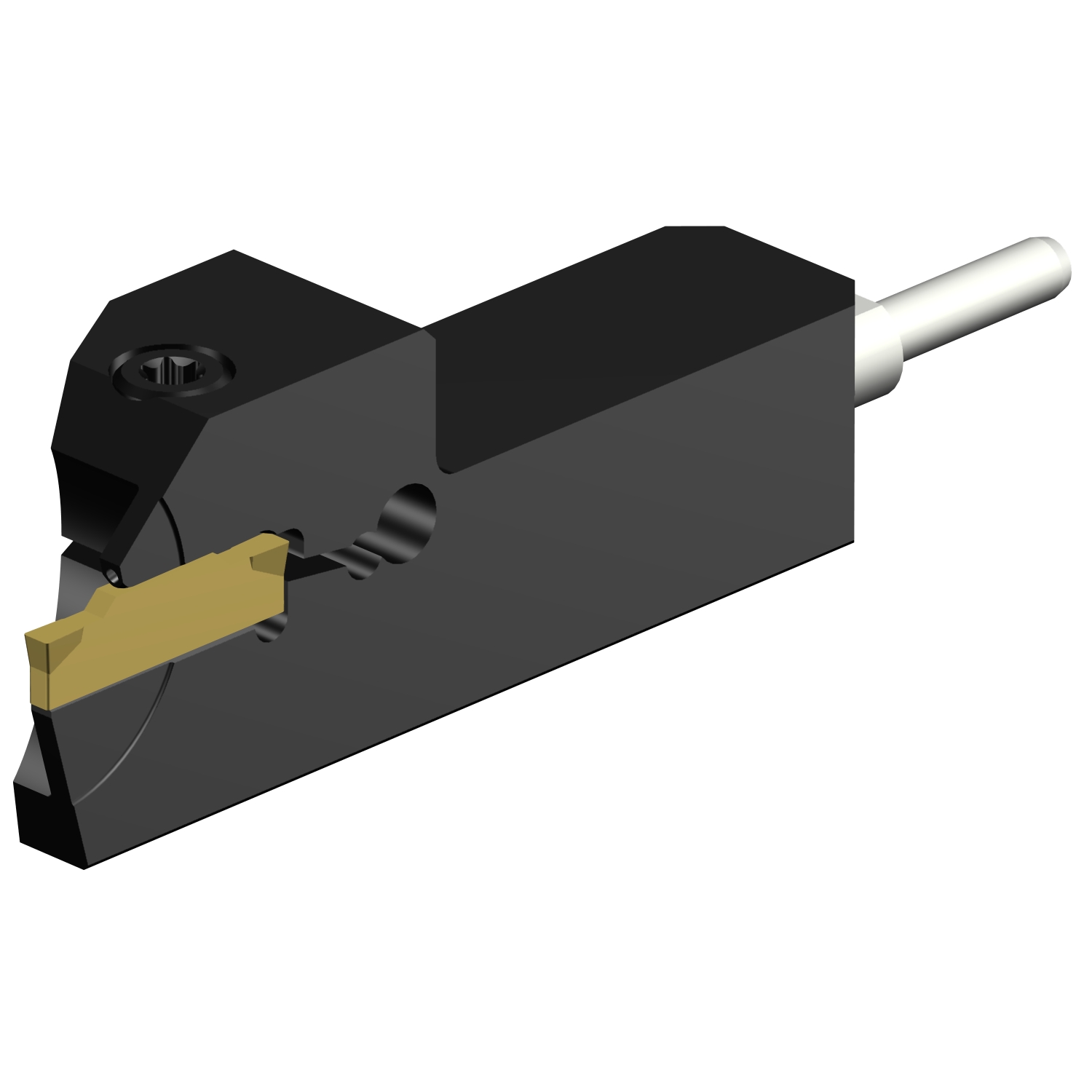 QS-RF123E043-10BHP  CoroCut® 1-2 QS shank tool for parting and grooving