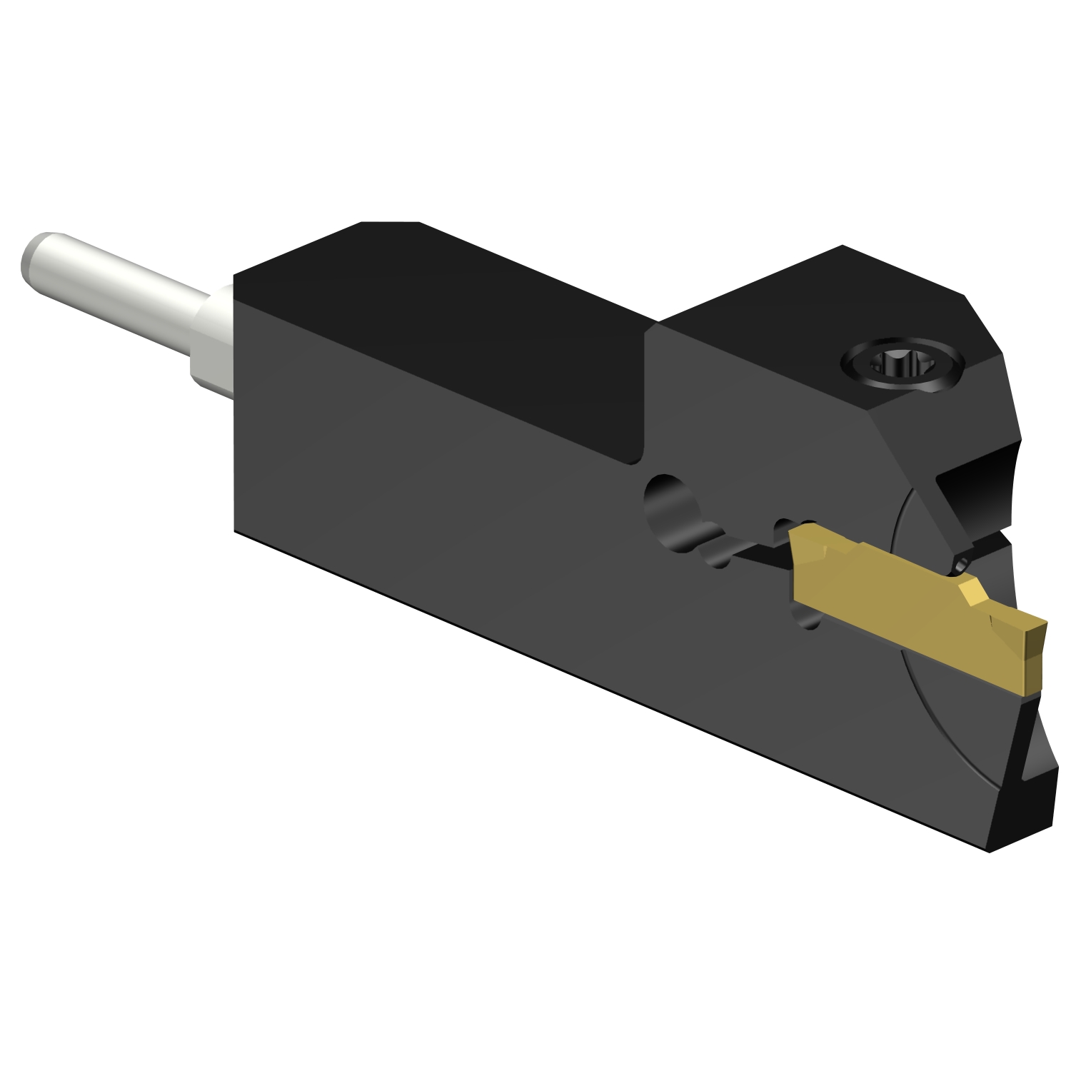 QS-LF123E043-10BHP  CoroCut® 1-2 QS shank tool for parting and grooving