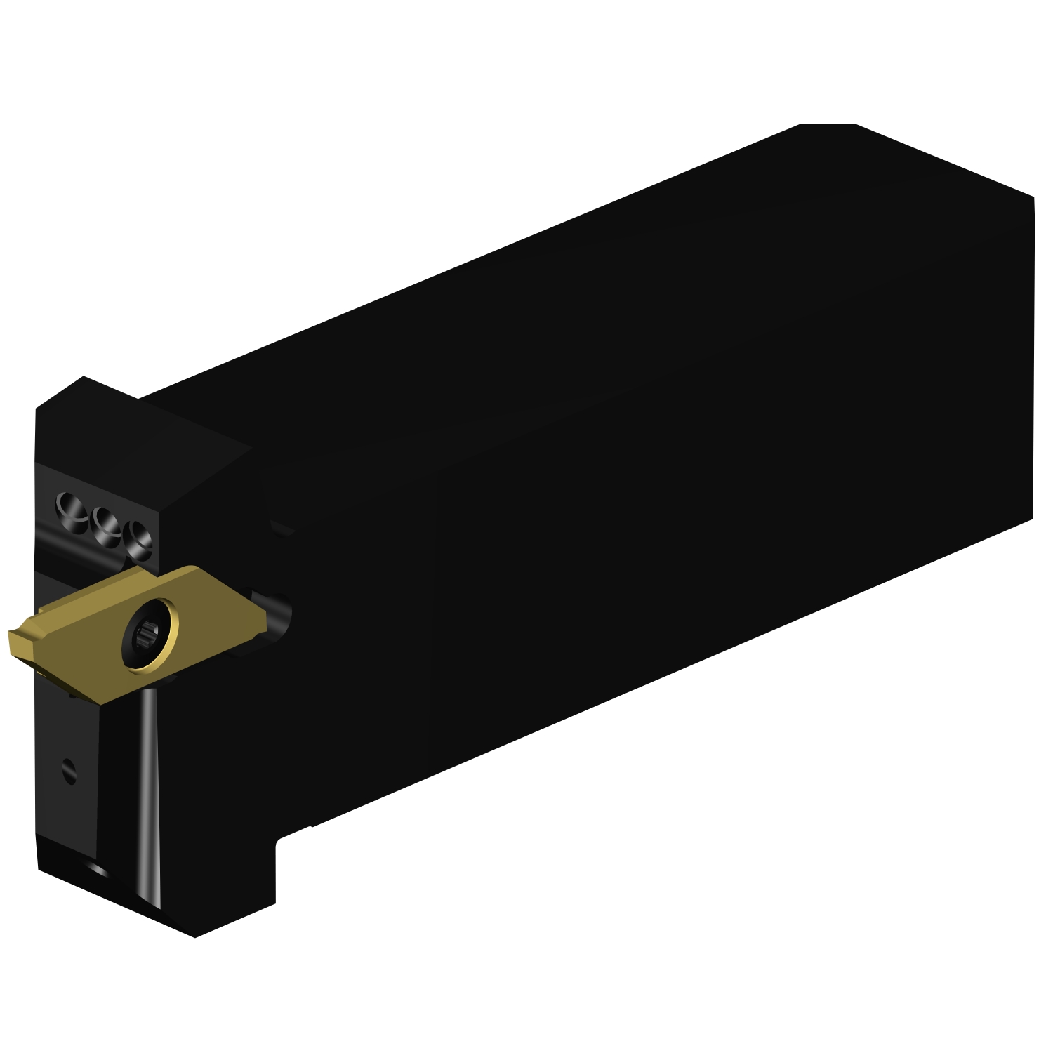 QS-SMALR2525X3HP  CoroCut® XS QS shank tool for parting and grooving