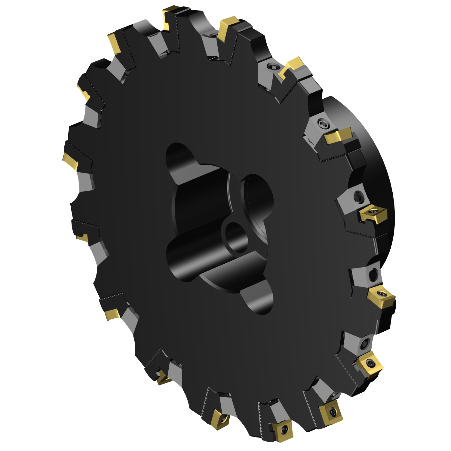 R331.32-200Q40EM10.00 CoroMill® 331 adjustable full side and face disc milling cutter