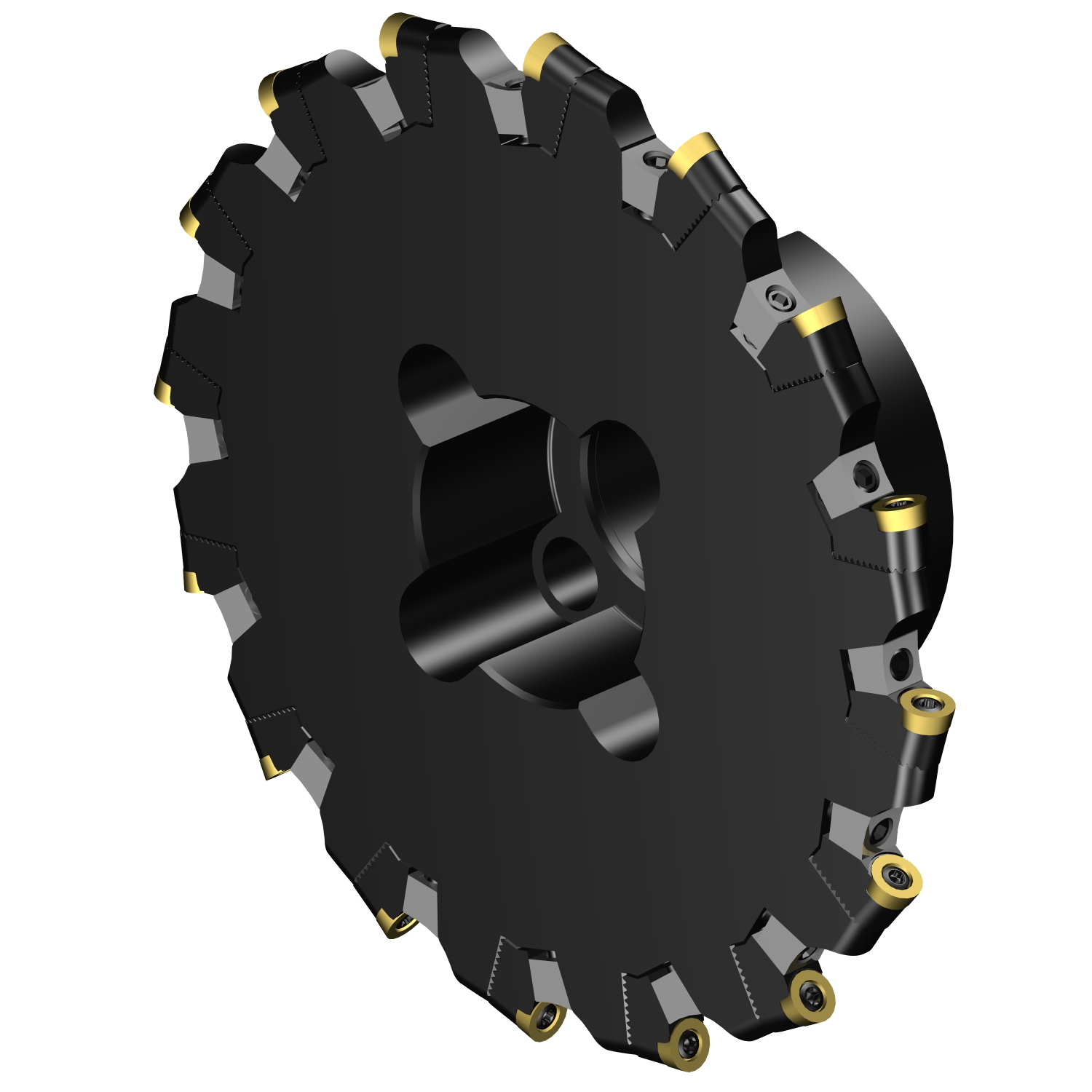 R331.32-202Q40EMQ CoroMill® 331 adjustable full side and face disc milling cutter