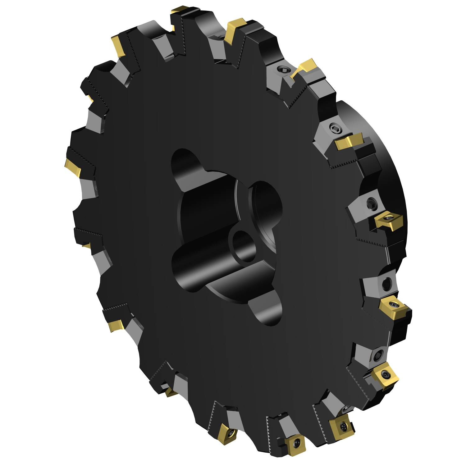 R331.32-200Q40FM12.00 CoroMill® 331 adjustable full side and face disc milling cutter