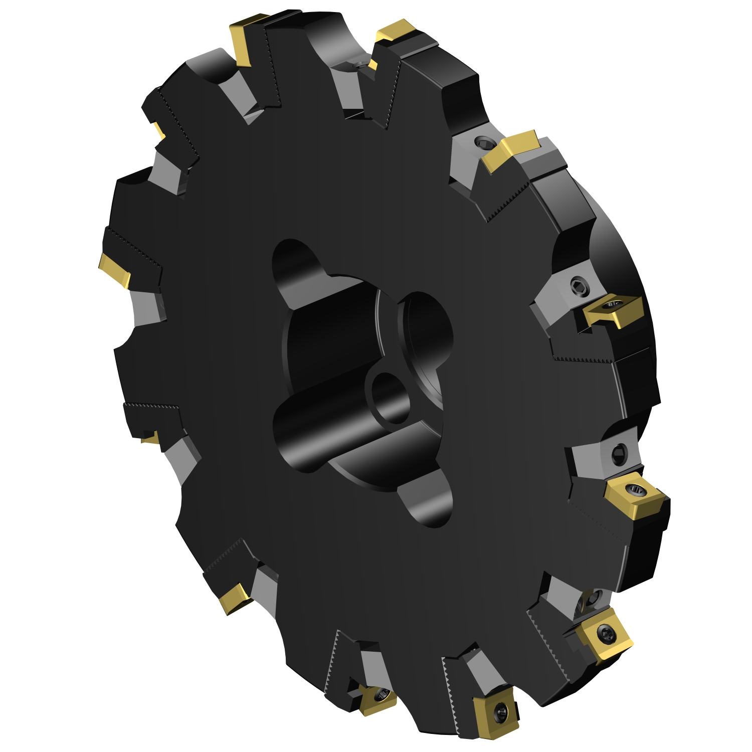 R331.32-200Q40KM15.00 CoroMill® 331 adjustable full side and face disc milling cutter