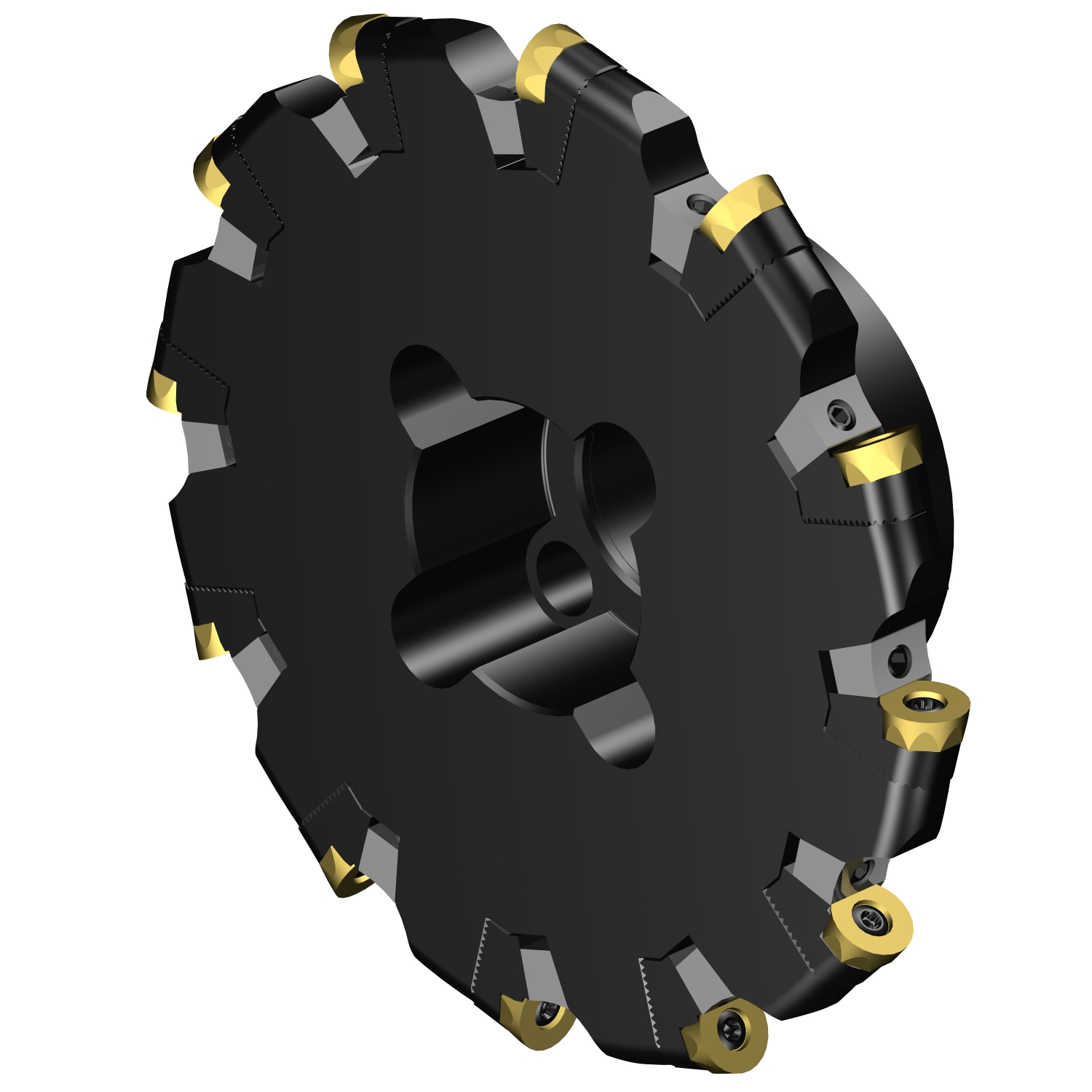 R331.32-202Q40KMQ CoroMill® 331 adjustable full side and face disc milling cutter